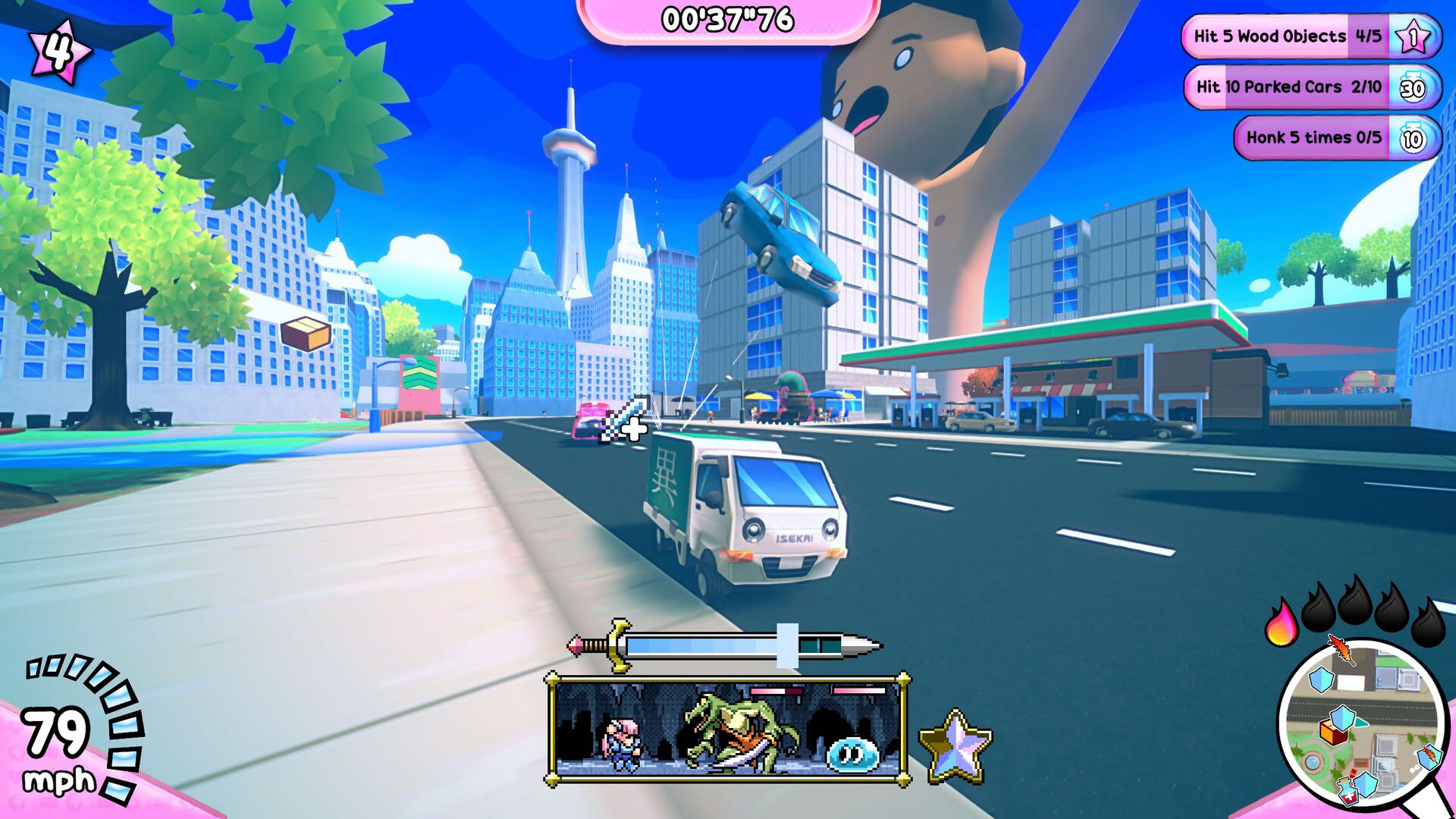 Screenshot for Truck-Kun Is Supporting Me From Another World?!
