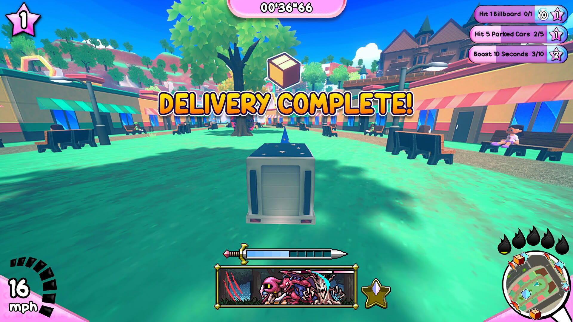 Screenshot for Truck-Kun Is Supporting Me From Another World?!