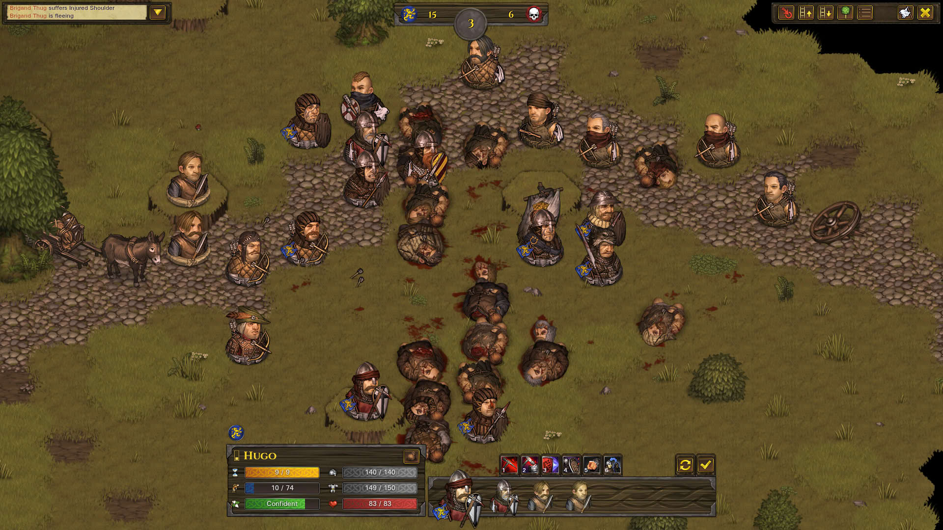 Screenshot for Battle Brothers