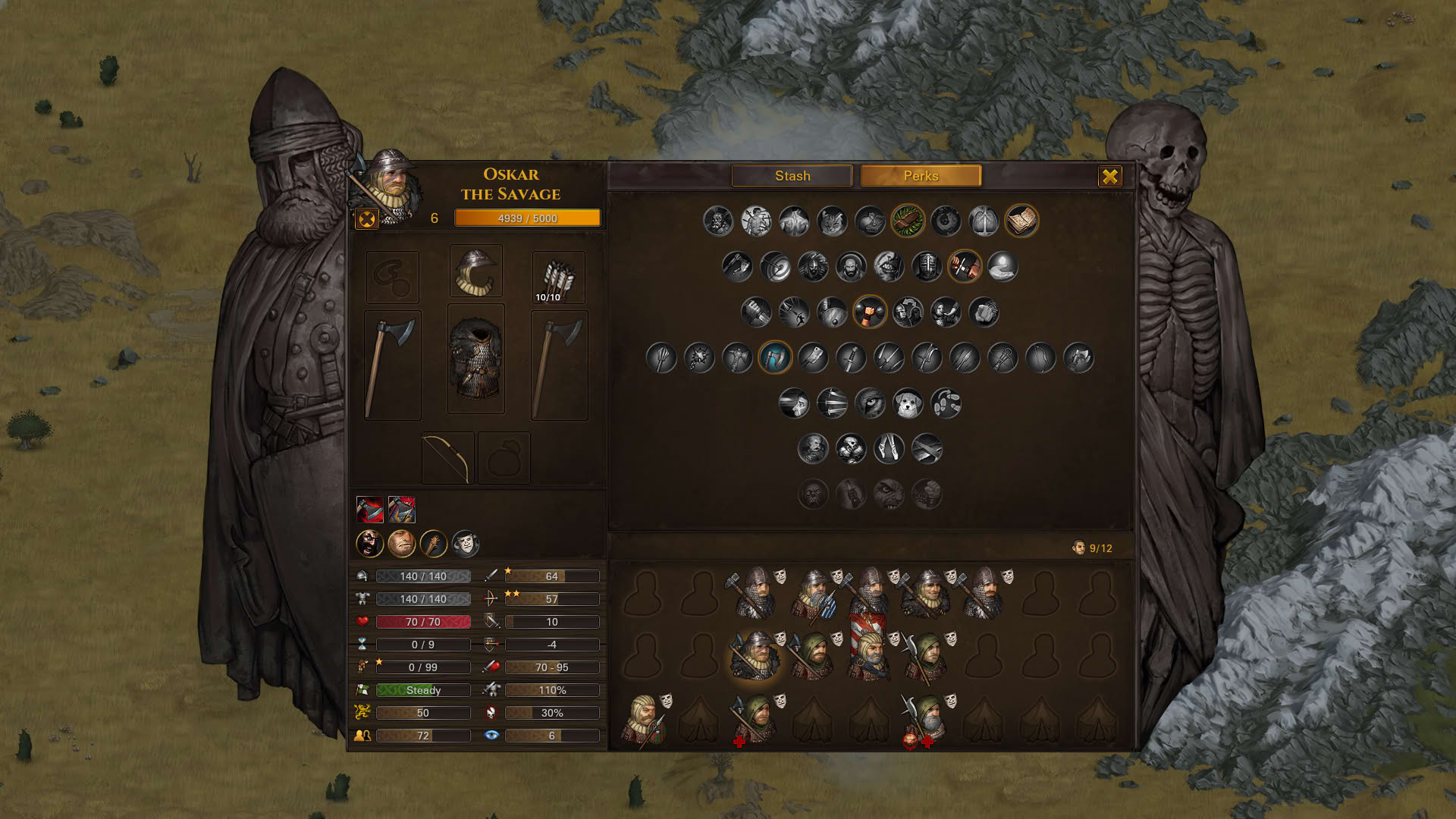 Screenshot for Battle Brothers