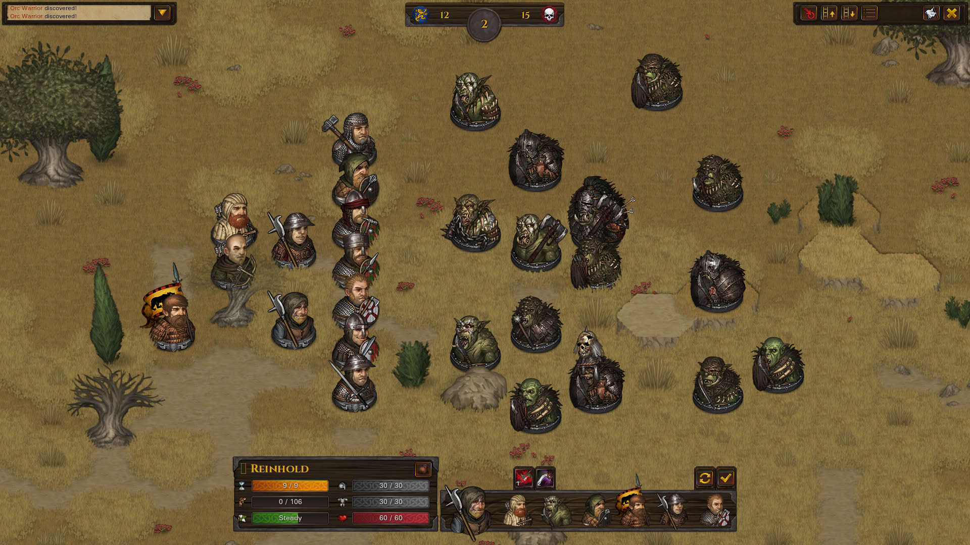 Screenshot for Battle Brothers