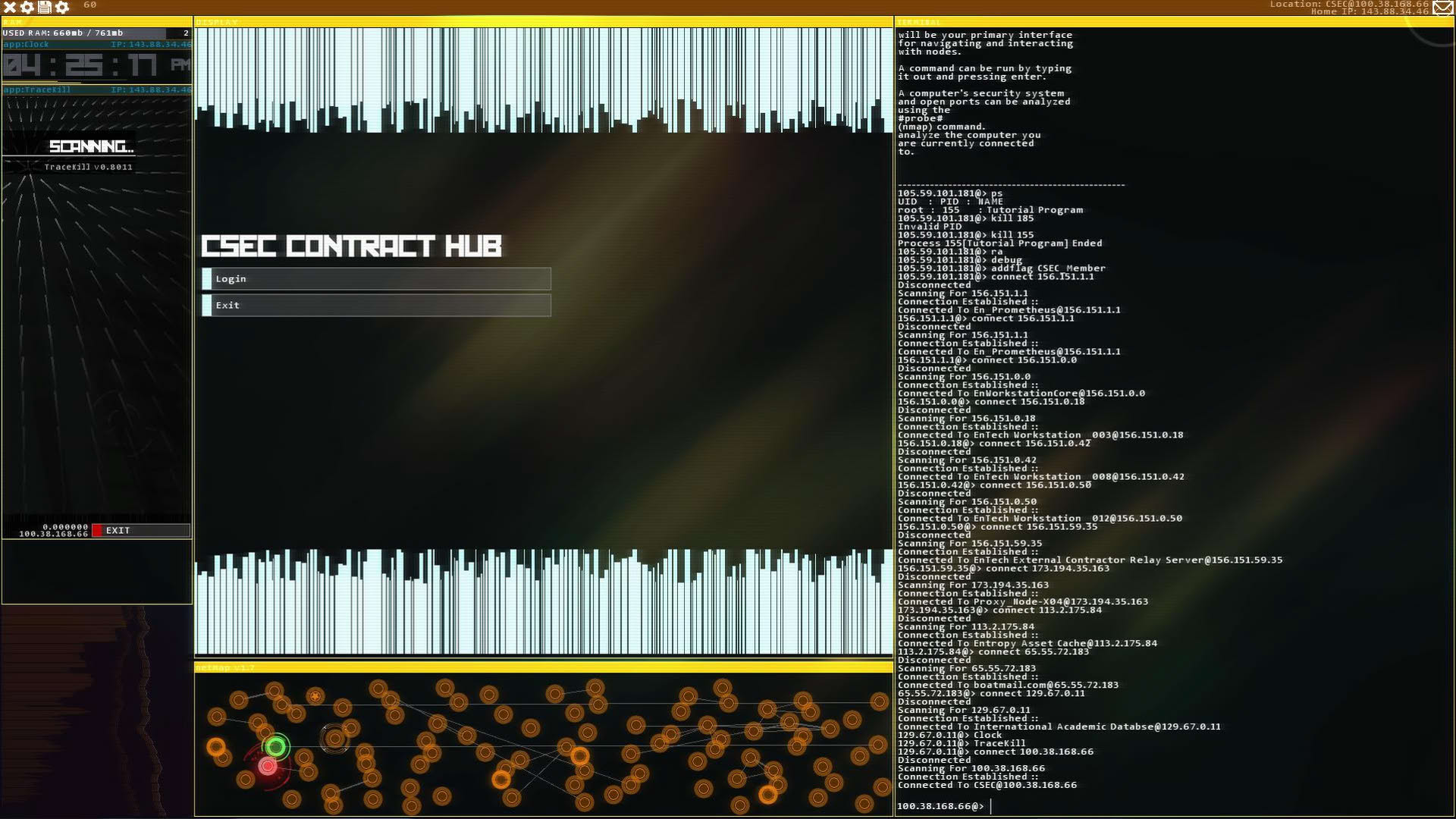 Screenshot for Hacknet