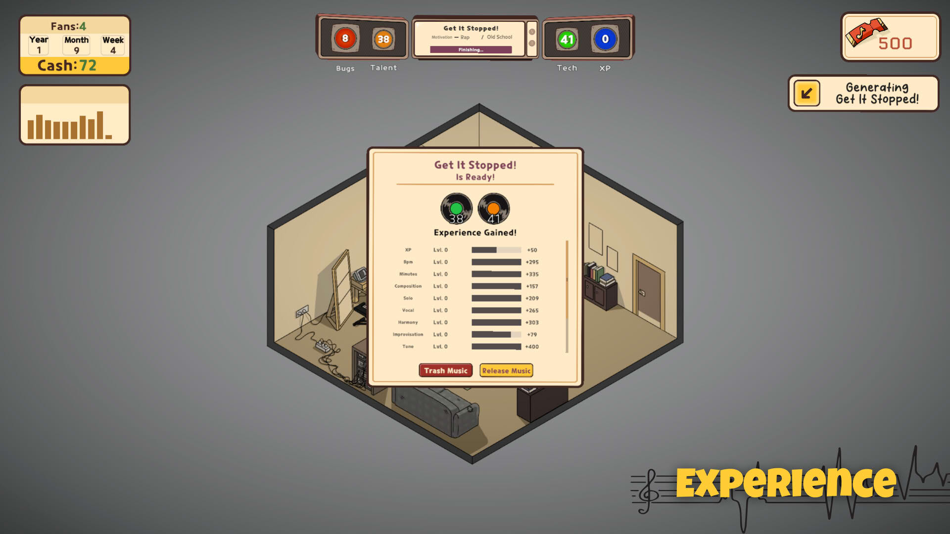 Screenshot for Music Producer Tycoon