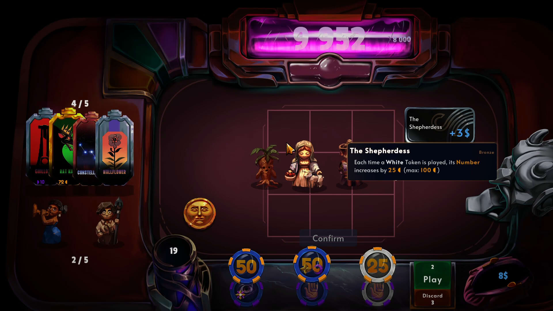 Screenshot for Tokens