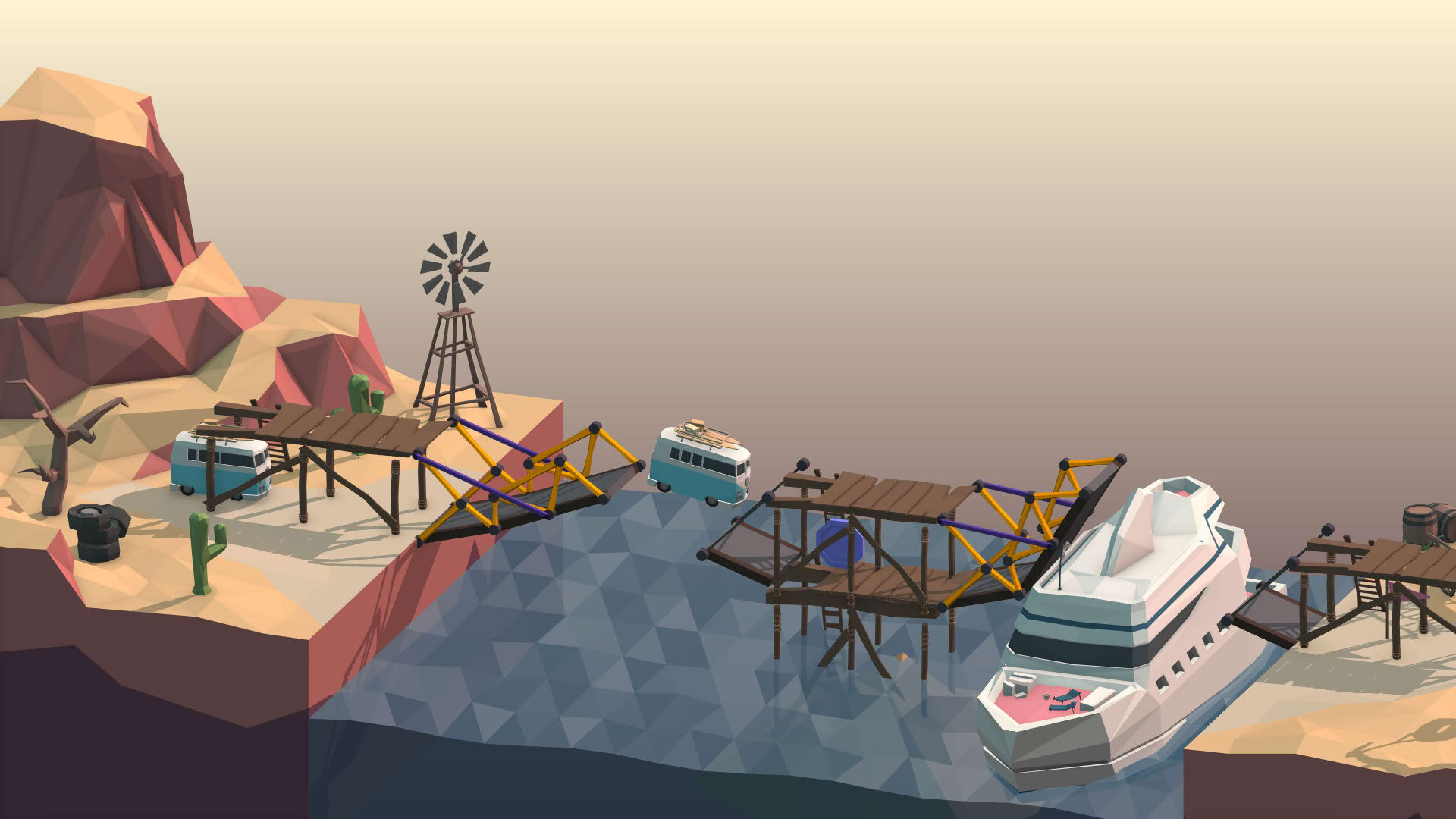 Screenshot for Poly Bridge