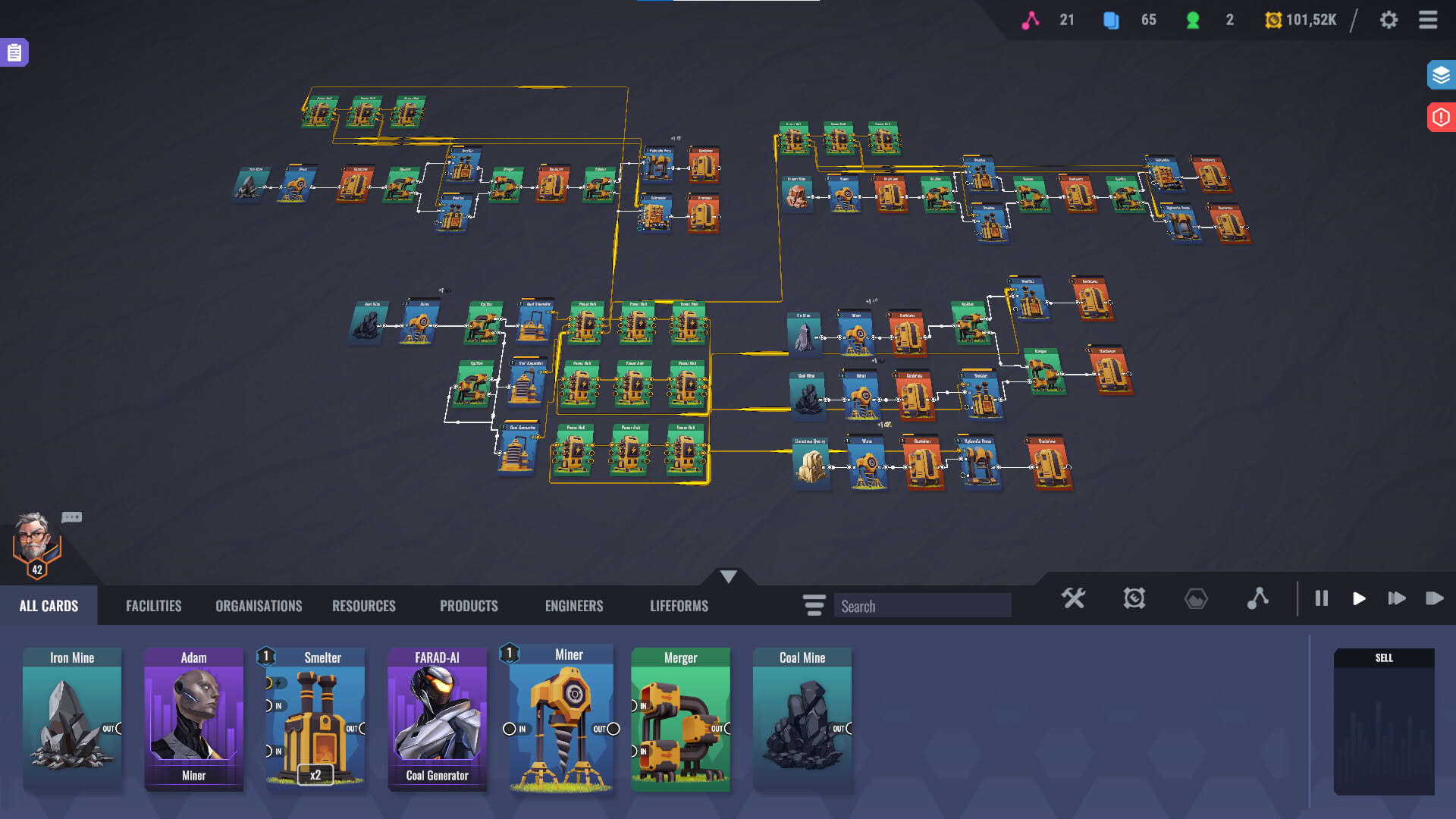 Screenshot for Factory Planner