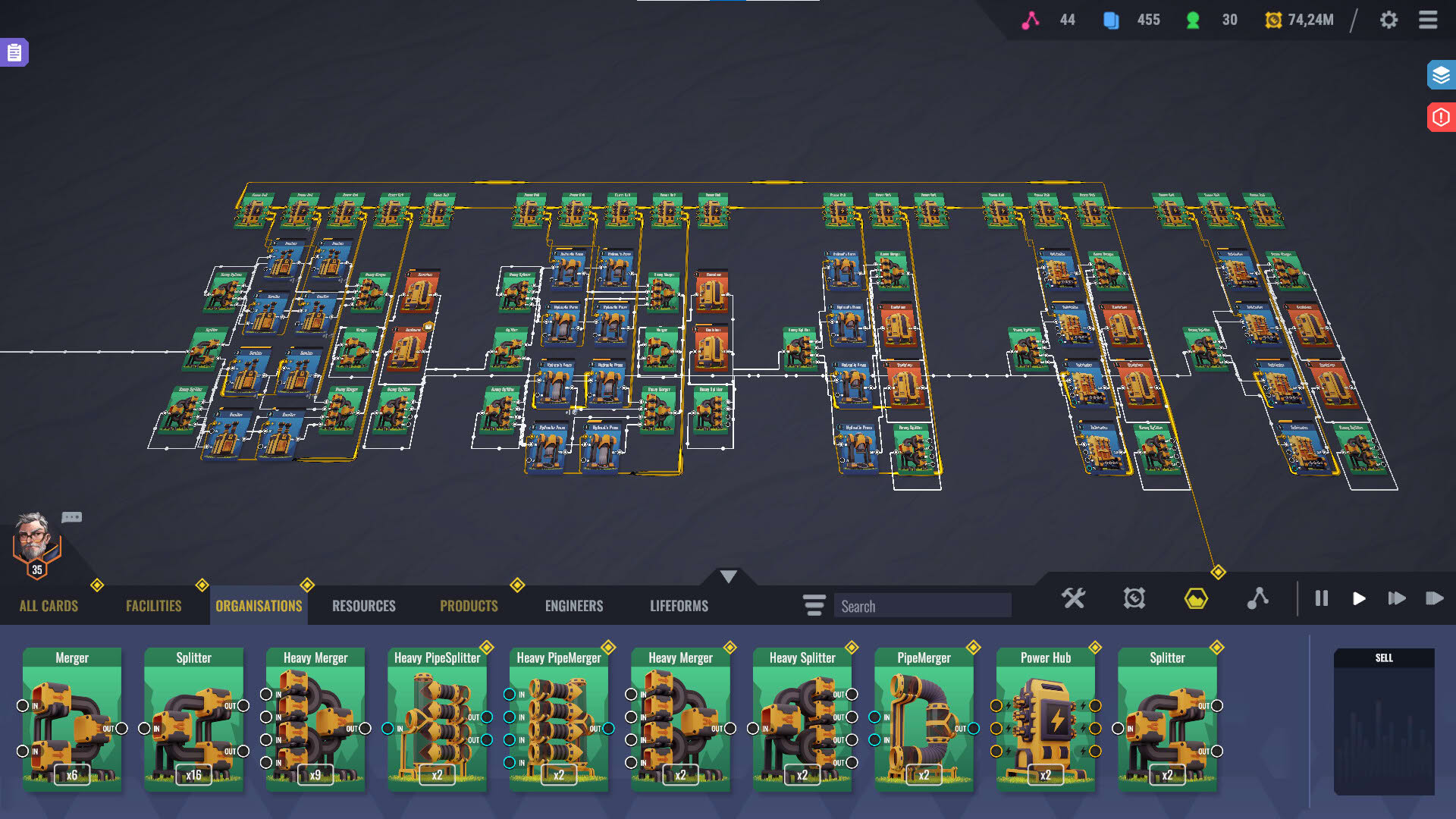 Screenshot for Factory Planner