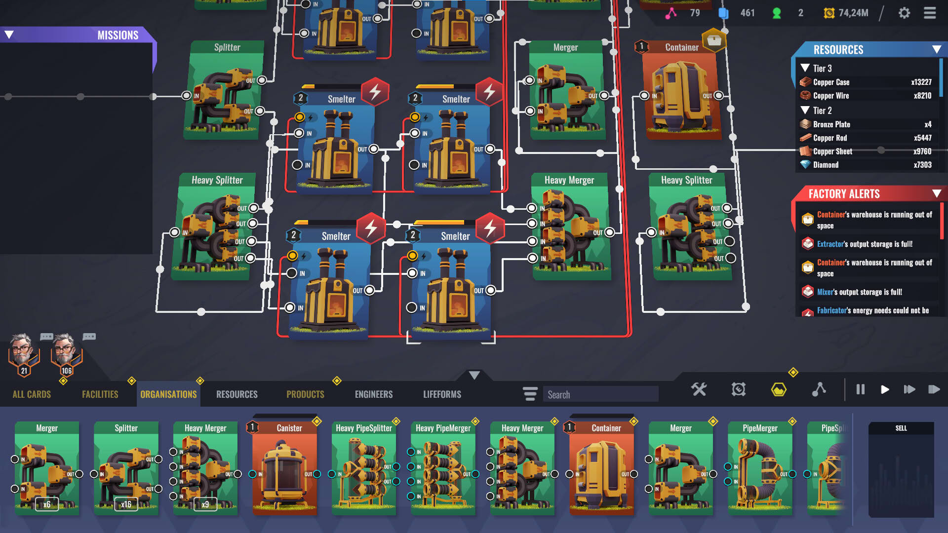 Screenshot for Factory Planner