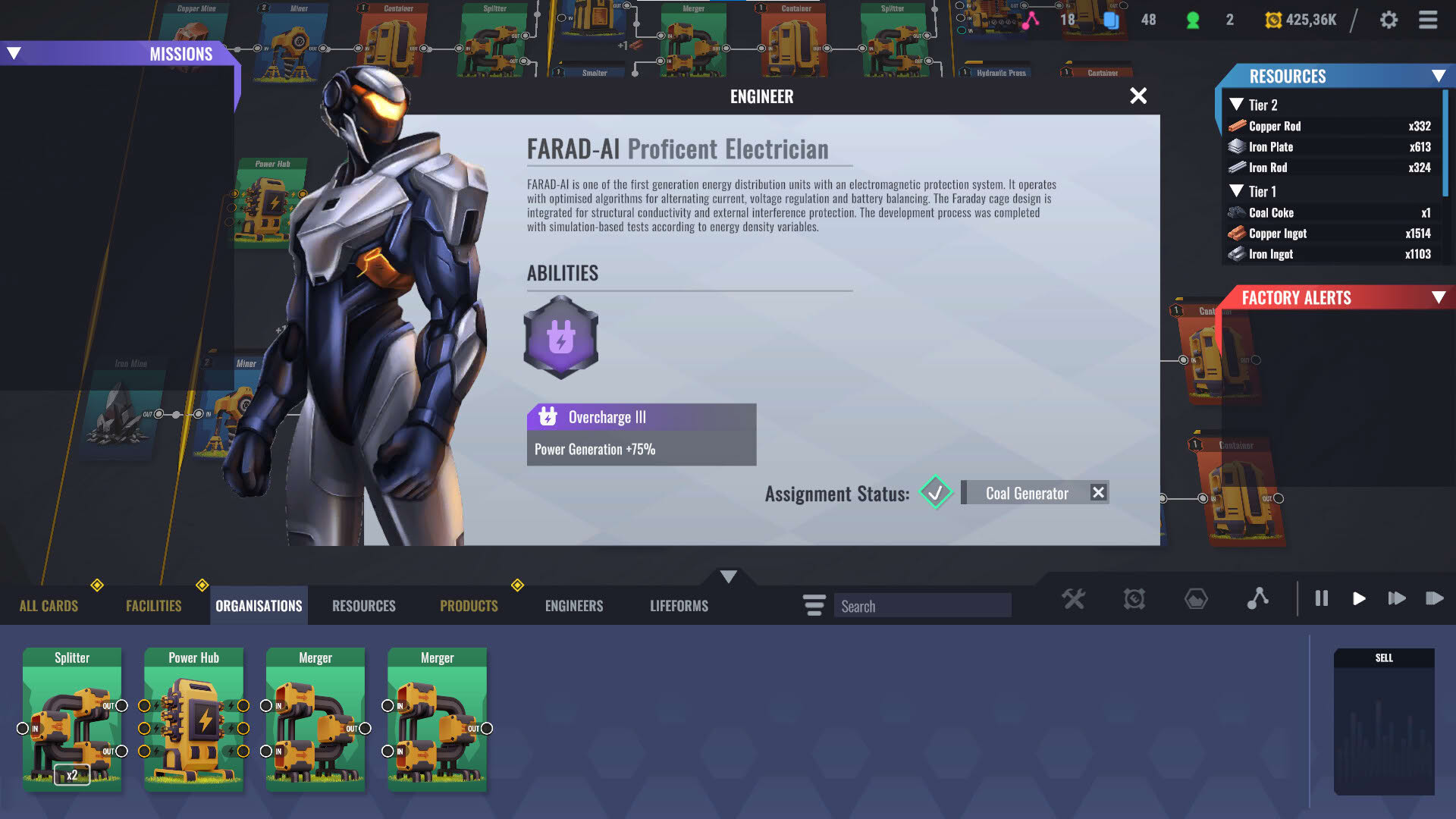 Screenshot for Factory Planner