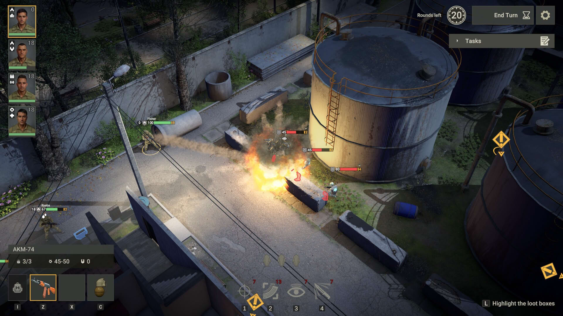 Screenshot for Future War Tactics: SOF vs. Alien Invasion - Turn-based Strategy