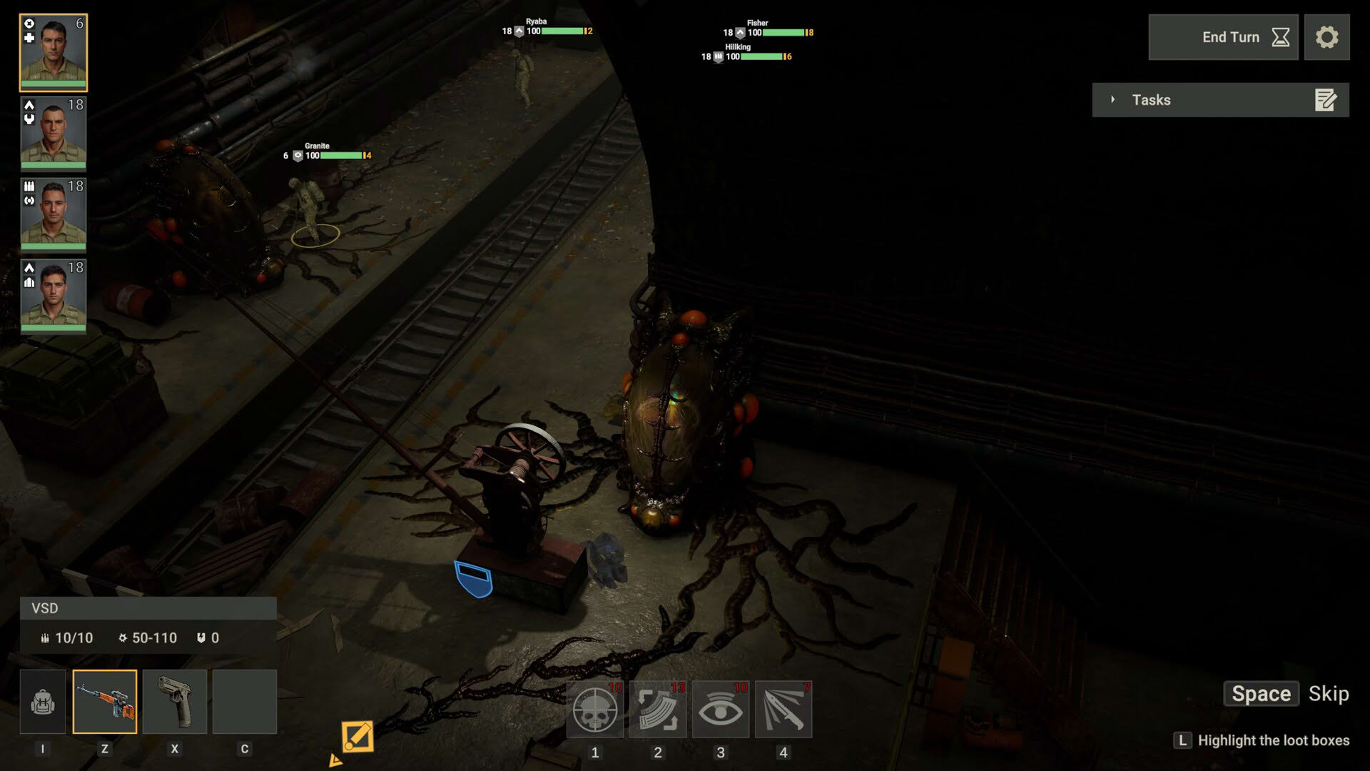 Screenshot for Future War Tactics: SOF vs. Alien Invasion - Turn-based Strategy