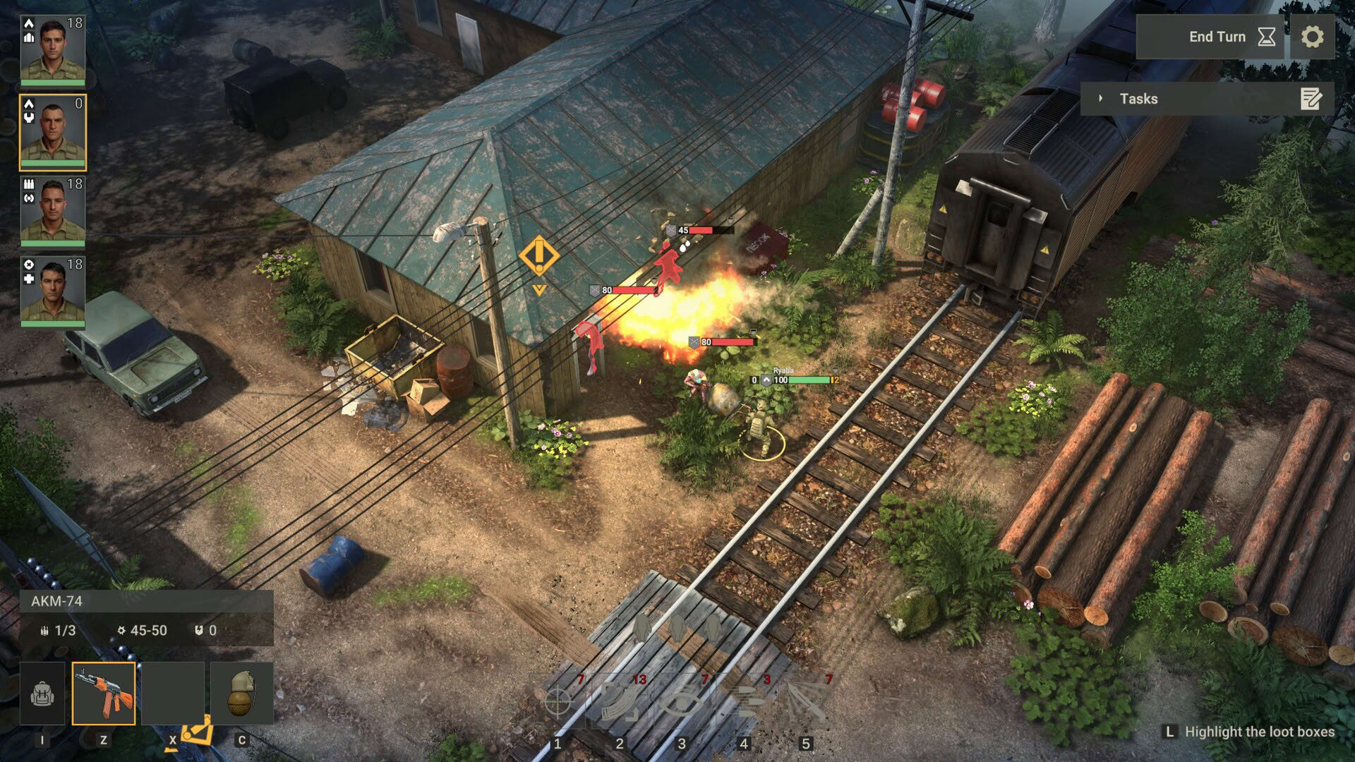Screenshot for Future War Tactics: SOF vs. Alien Invasion - Turn-based Strategy