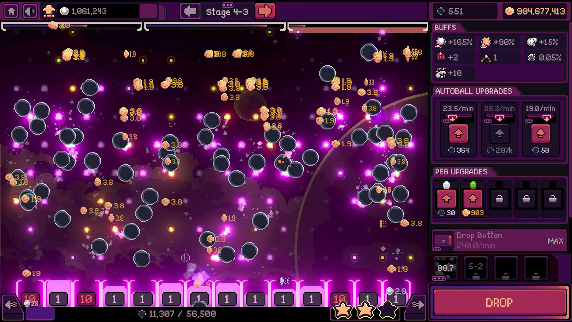 Screenshot for Plinkidle