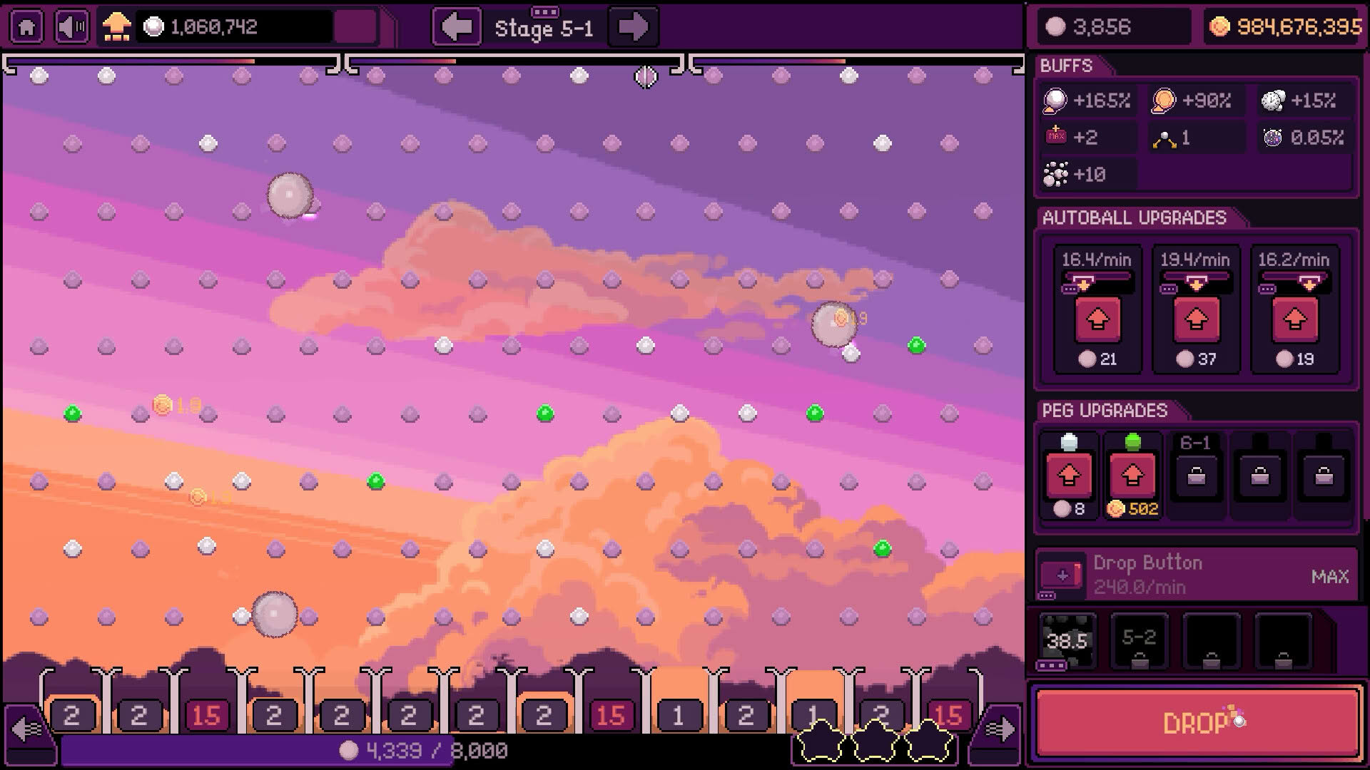 Screenshot for Plinkidle