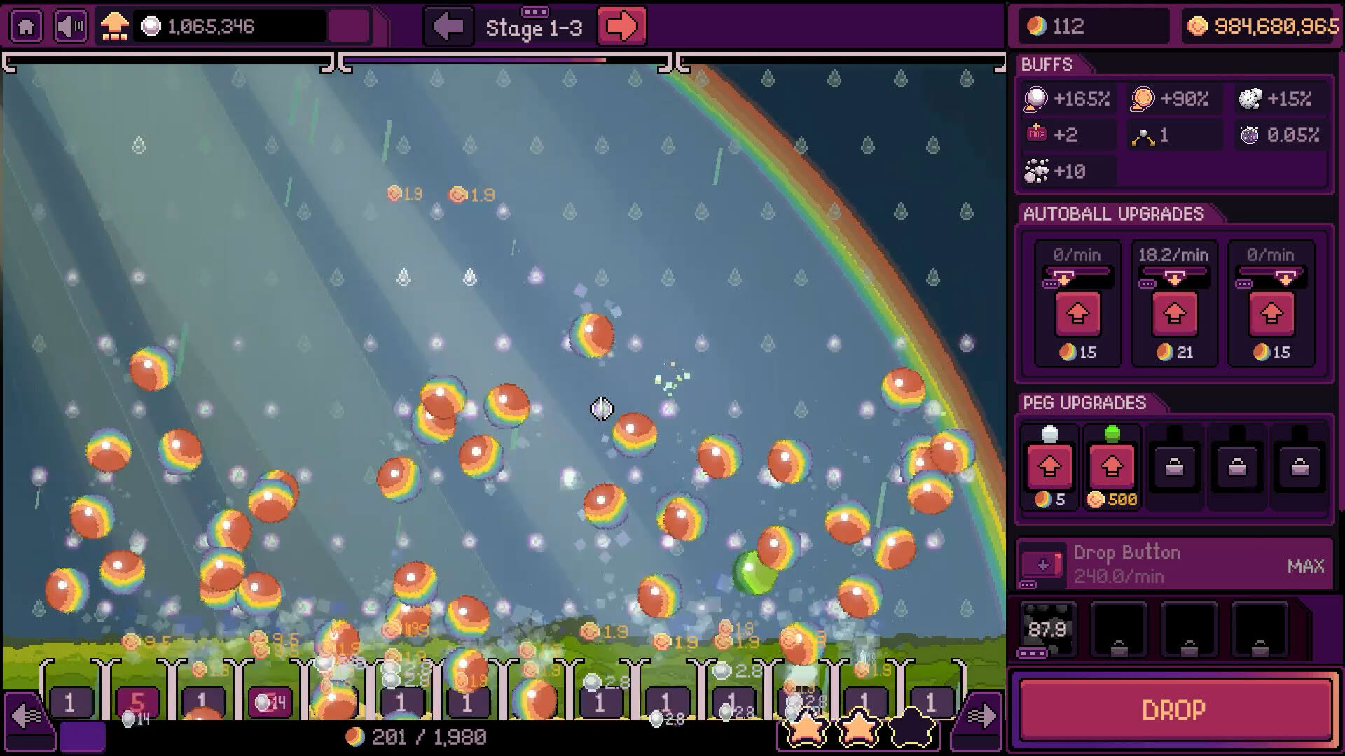 Screenshot for Plinkidle