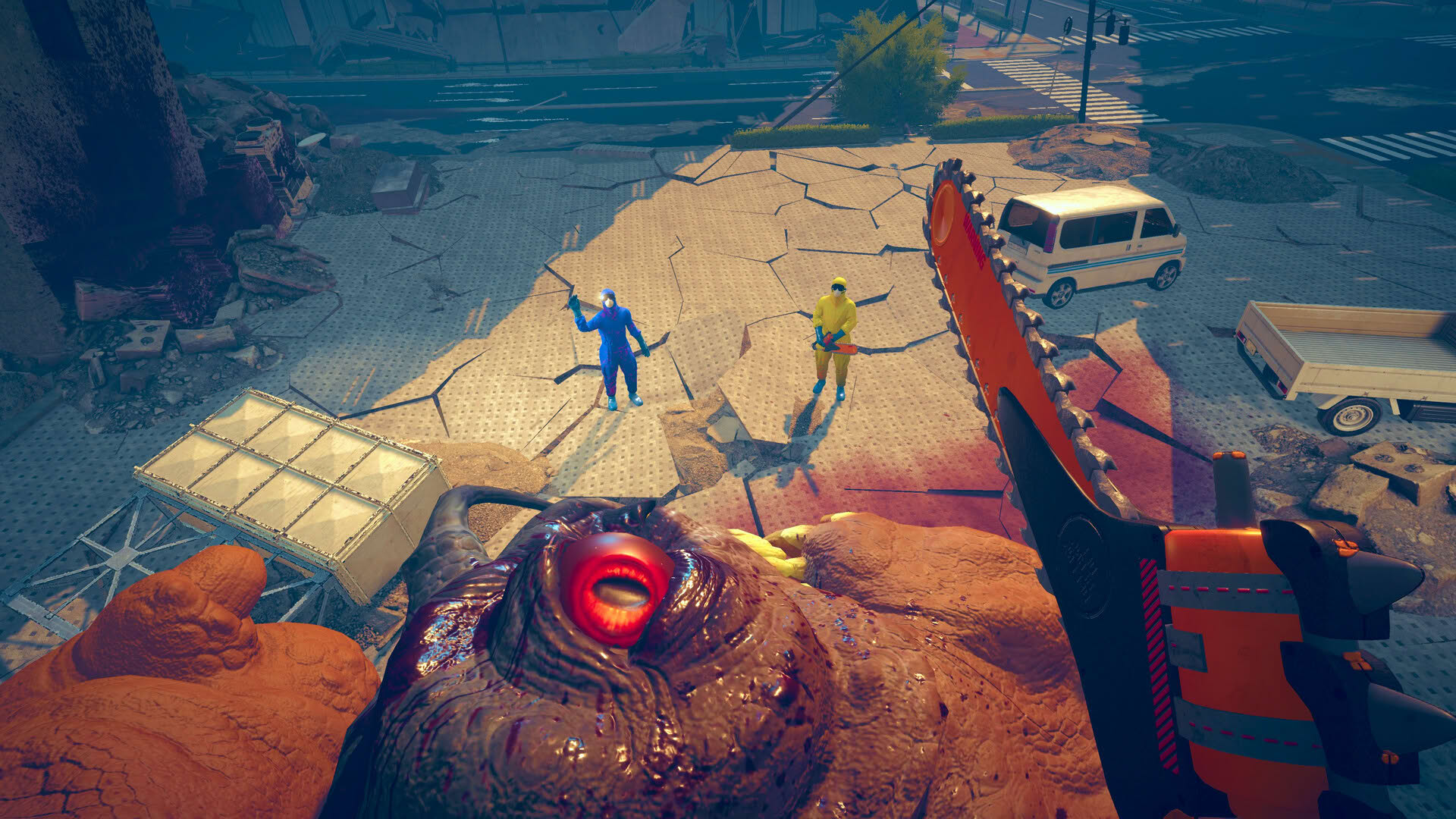 Screenshot for Kaiju Cleaner Simulator