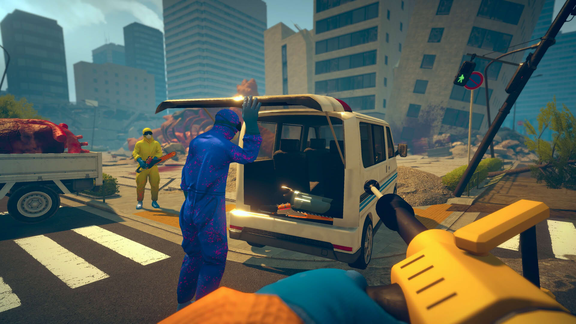 Screenshot for Kaiju Cleaner Simulator