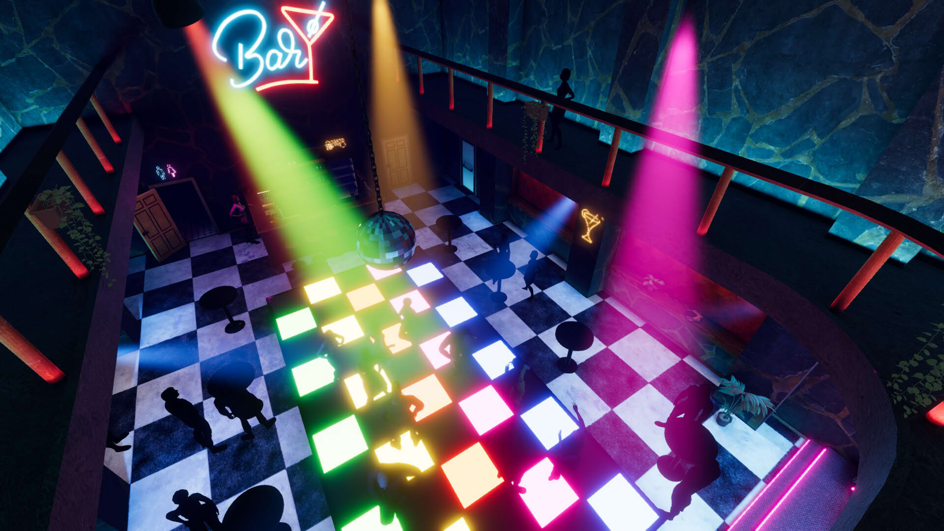 Screenshot for Under the Disco Lights: 80's Bar Simulator