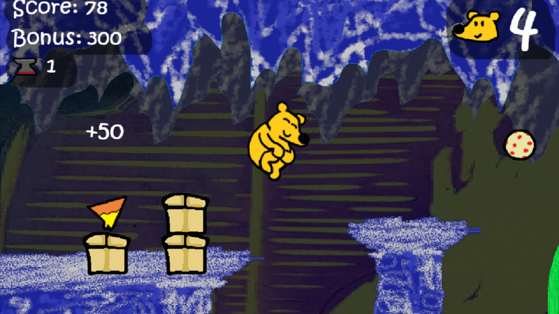 Screenshot for Winnie-the-Pooh Hops for Honey