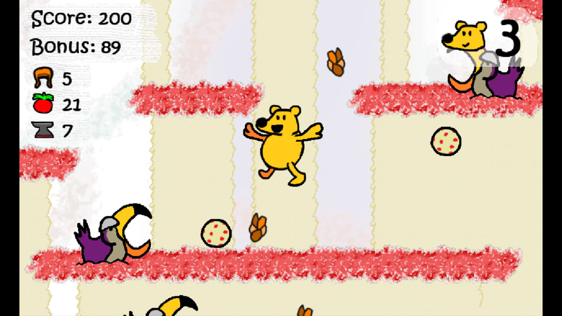 Screenshot for Winnie-the-Pooh Hops for Honey