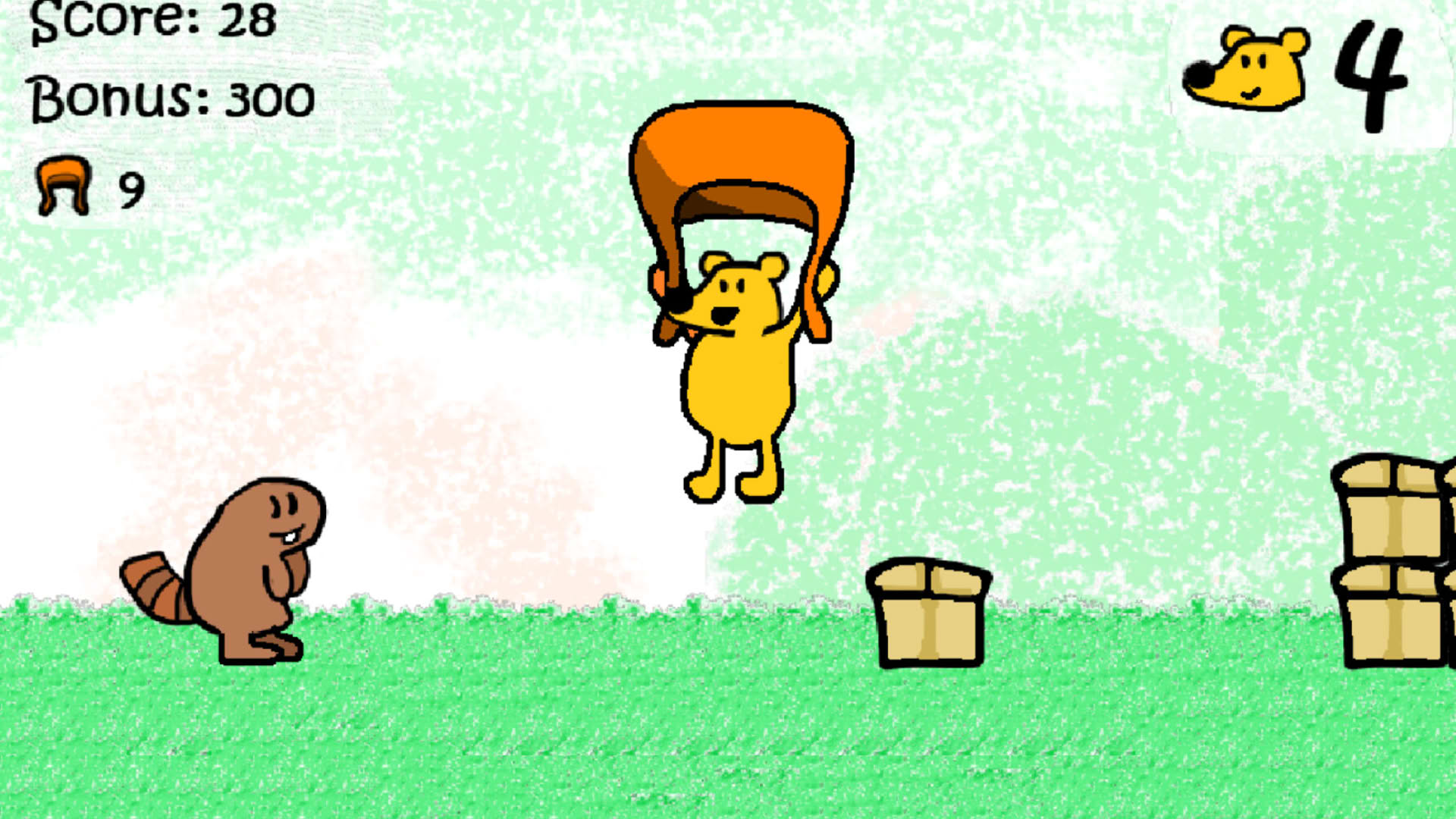 Screenshot for Winnie-the-Pooh Hops for Honey