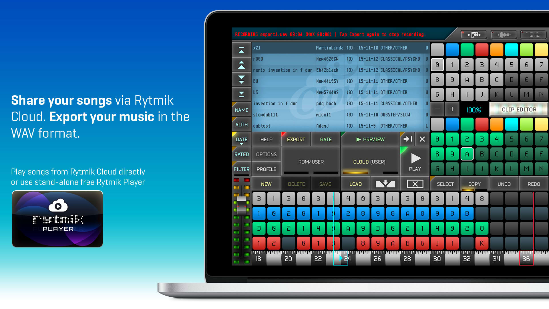 Screenshot for Rytmik Ultimate