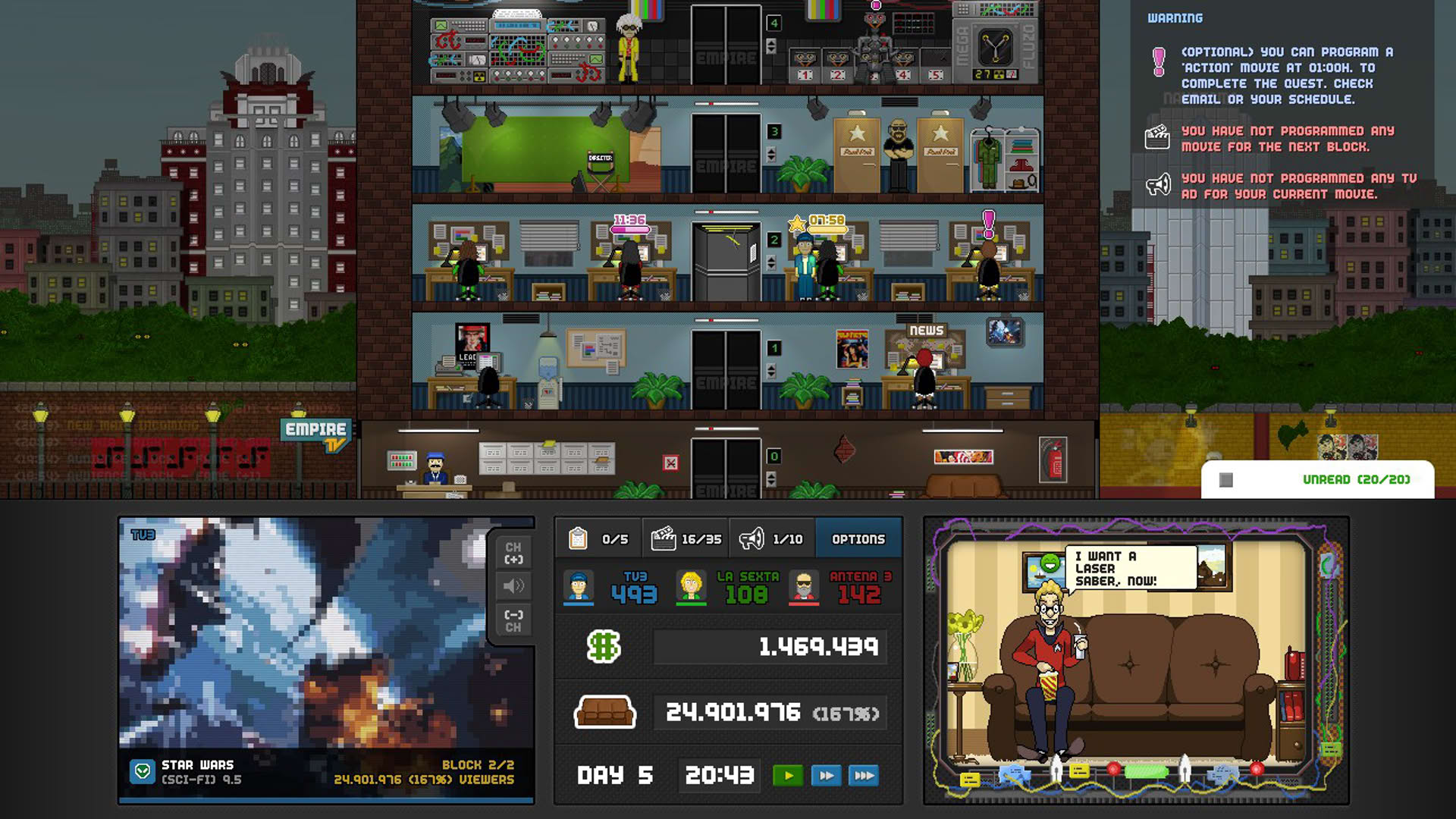 Screenshot for Empire TV Tycoon