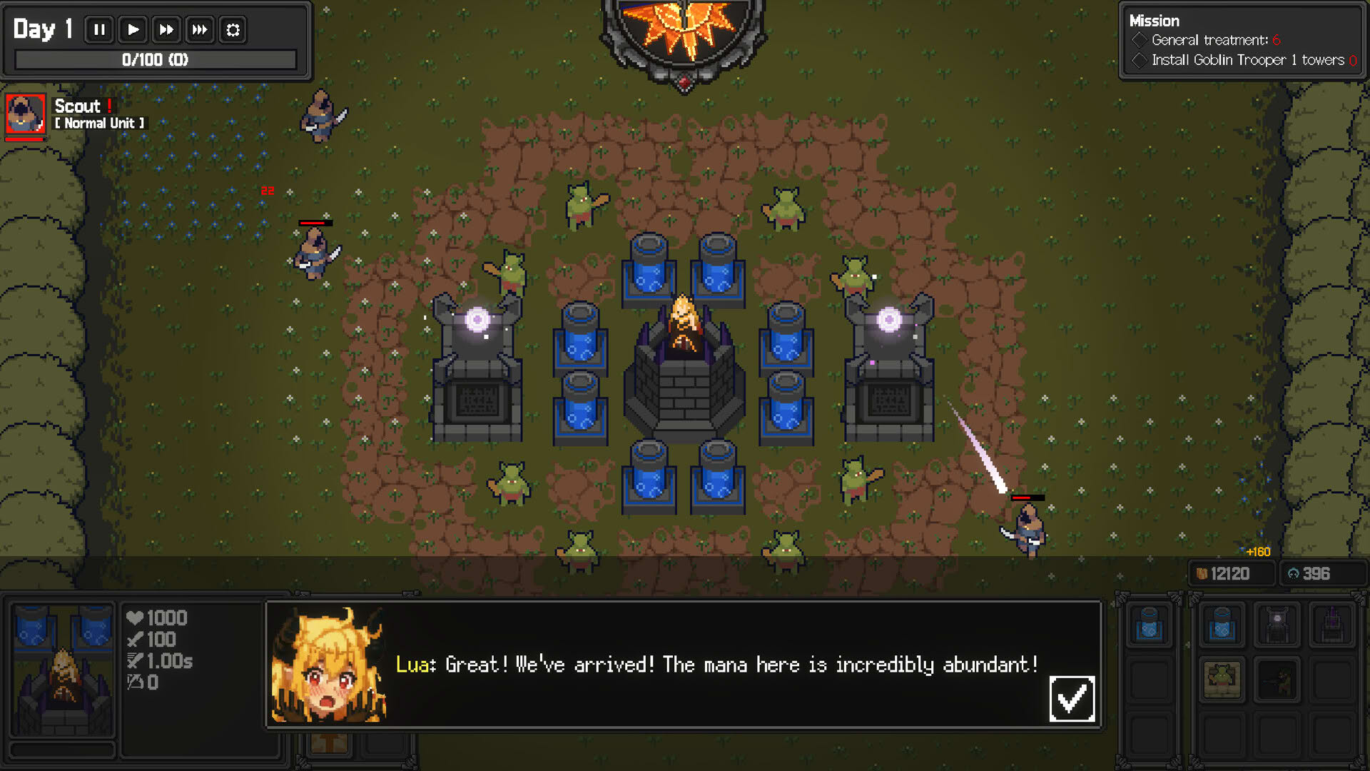 Screenshot for Mawang: Dark Lord Defense