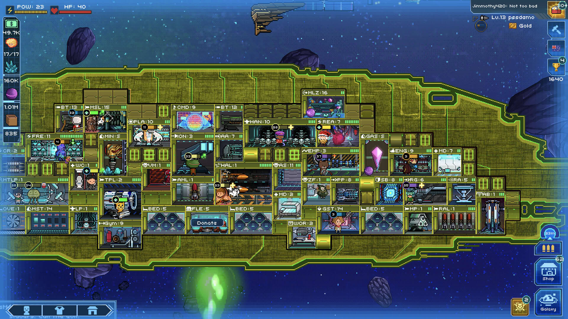Screenshot for Pixel Starships