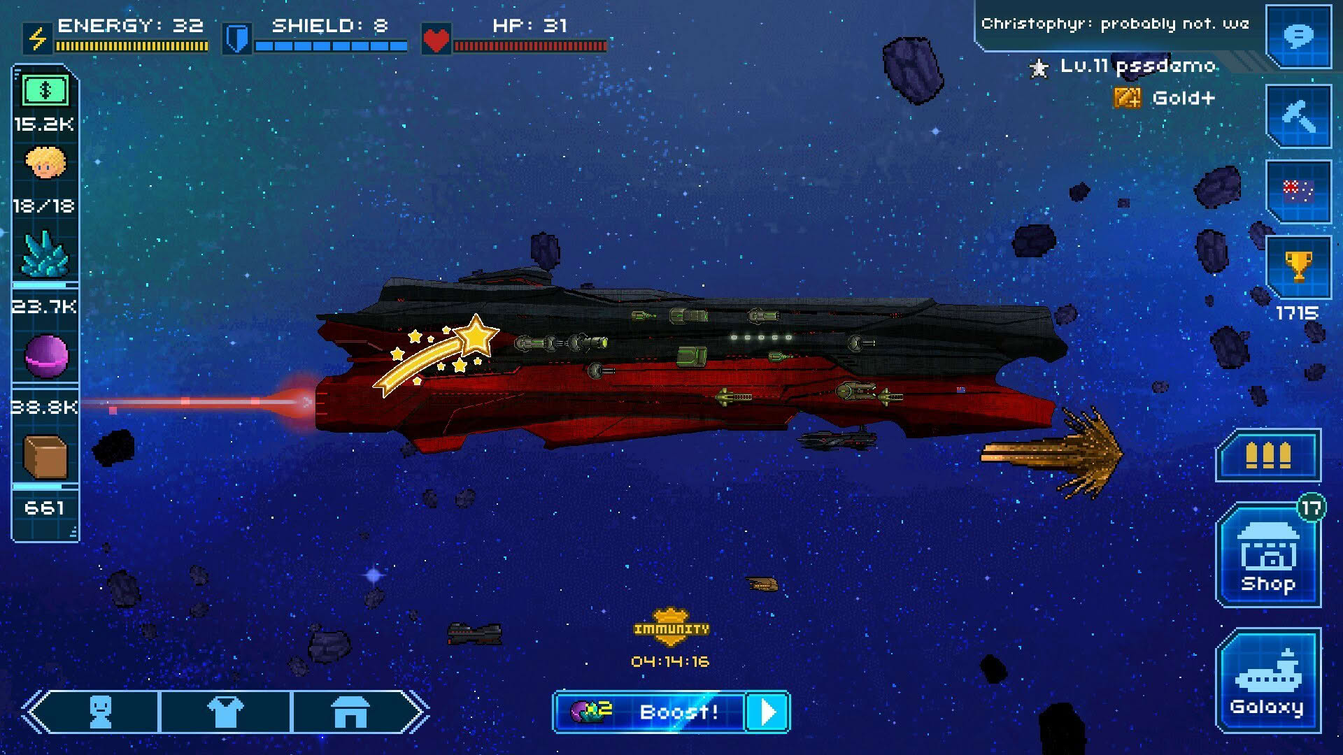 Screenshot for Pixel Starships