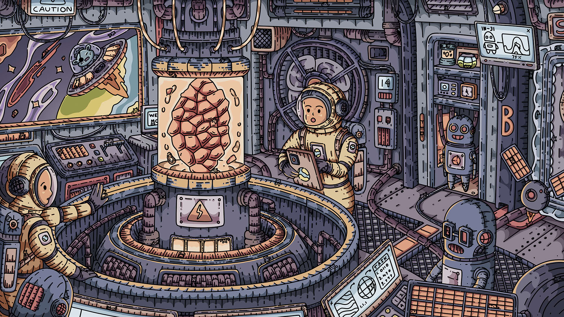 Screenshot for 100 Astro Cats