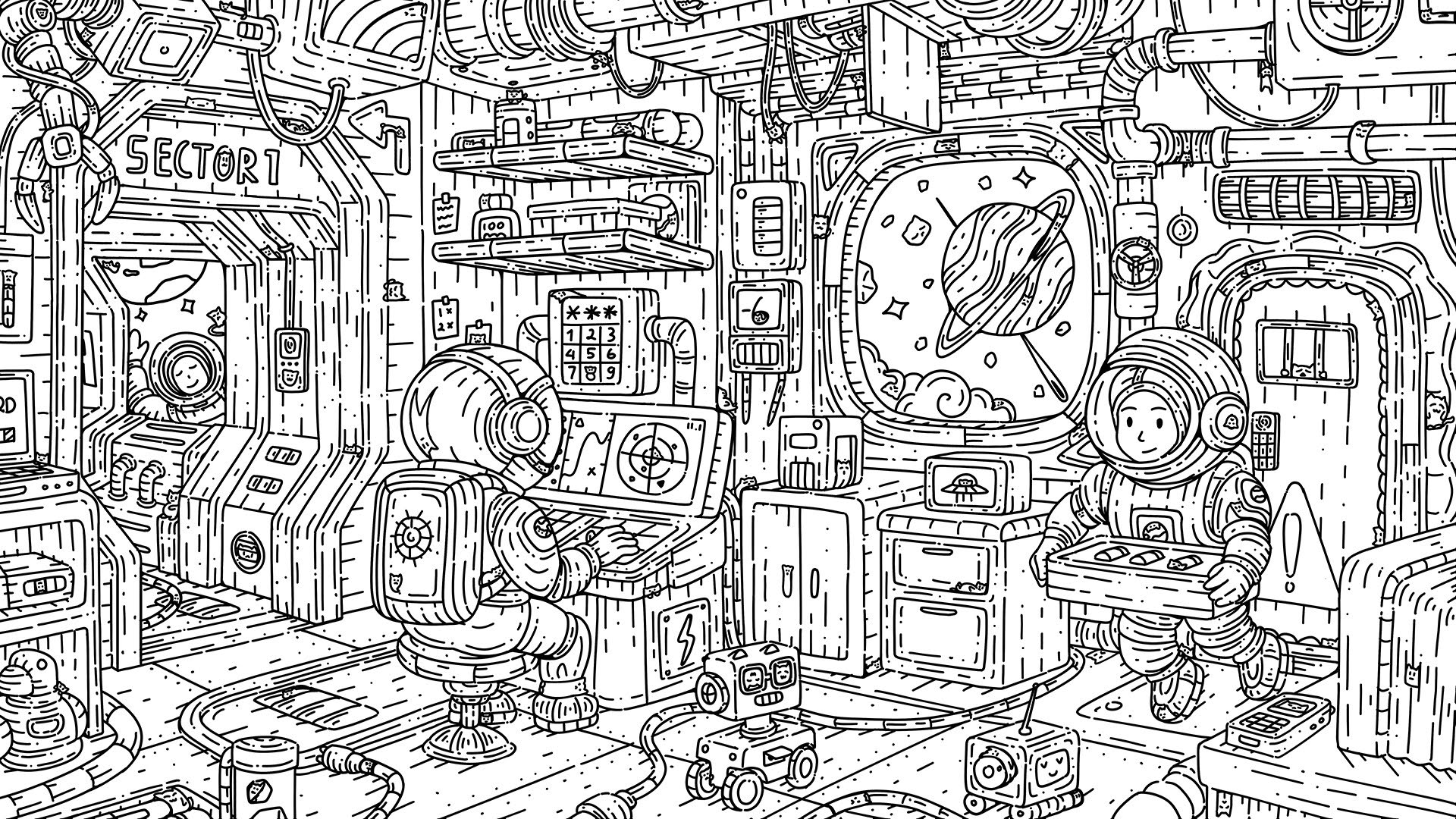 Screenshot for 100 Astro Cats