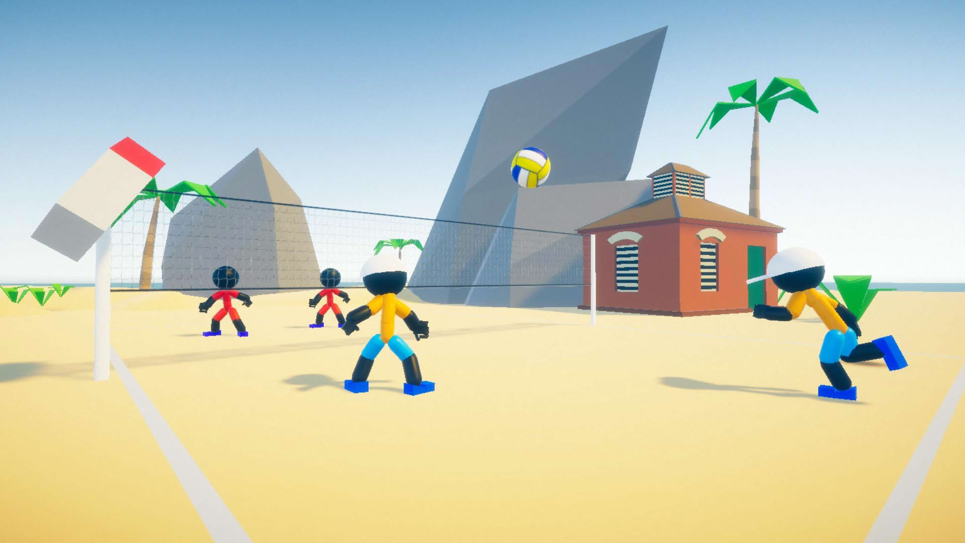 Screenshot for Stickman Beach Volleyball Deluxe