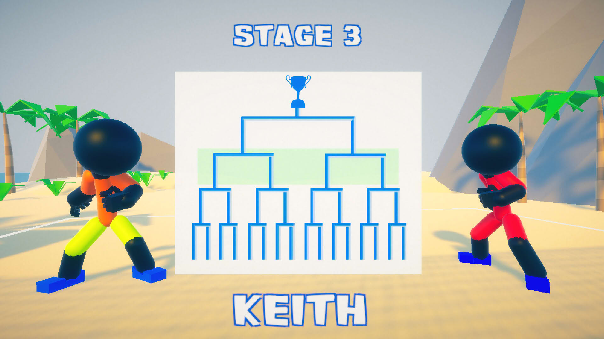 Screenshot for Stickman Beach Volleyball Deluxe