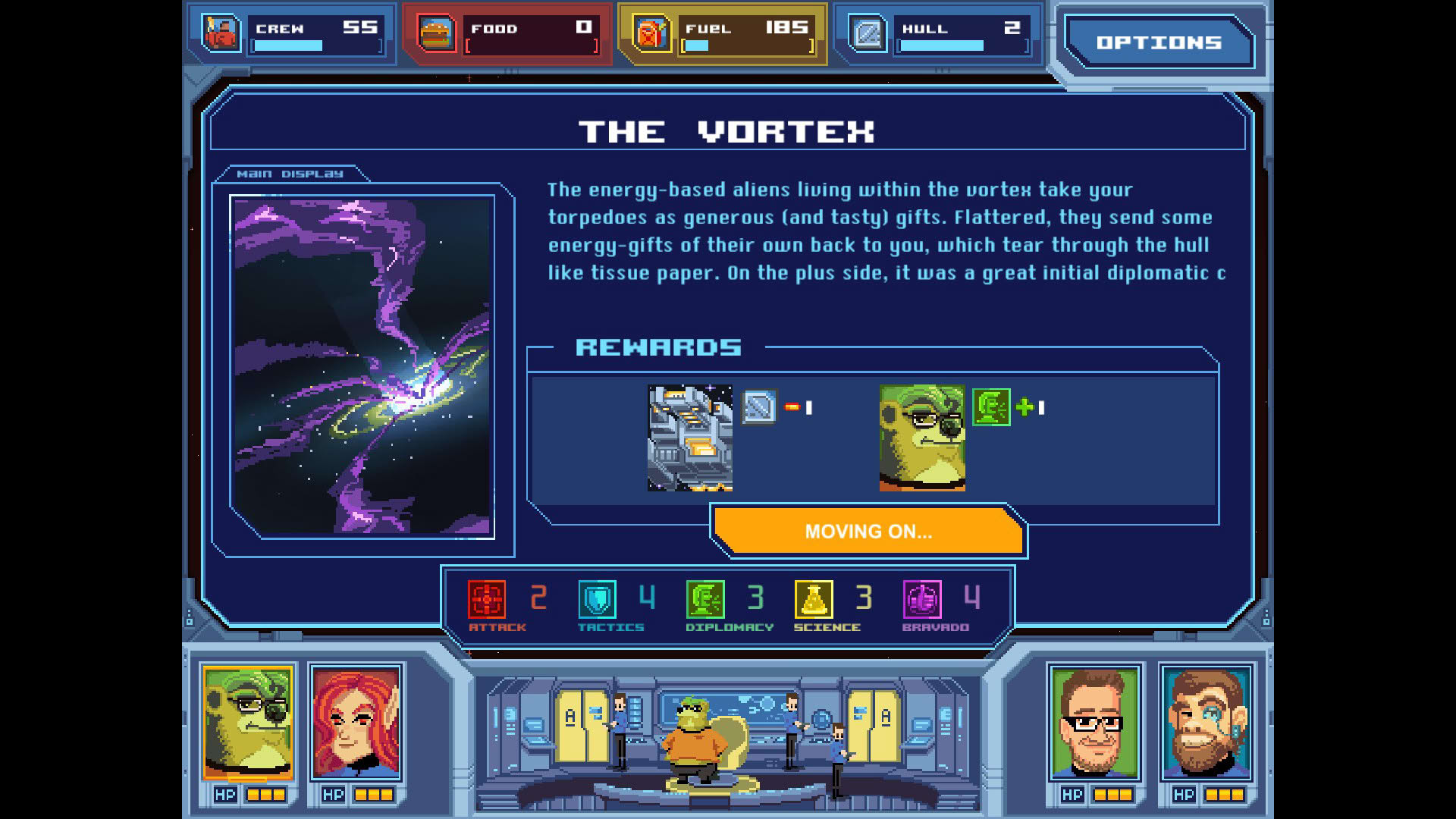Screenshot for Orion Trail