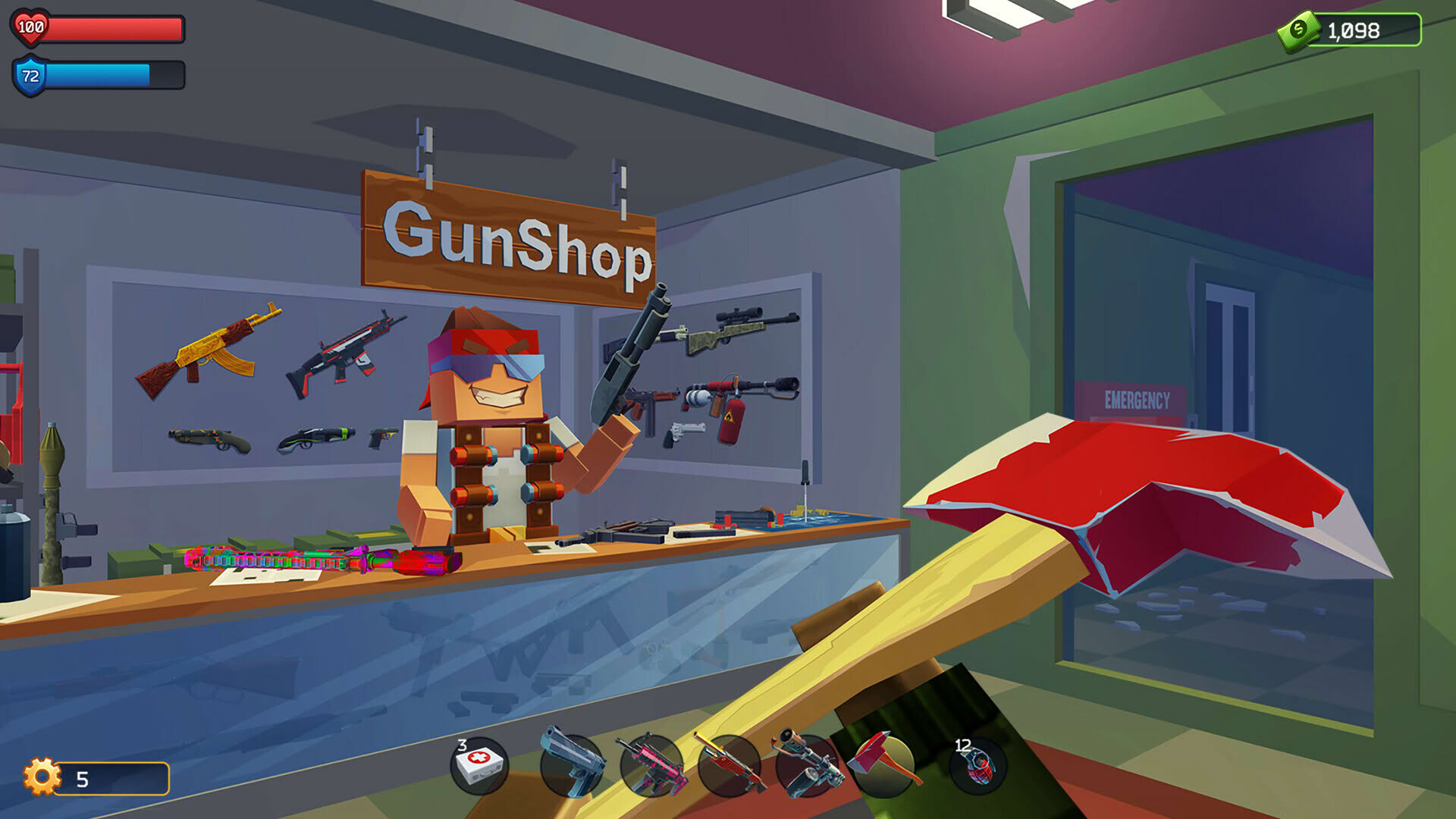 Screenshot for Pixel Combat: Zombie Shooter
