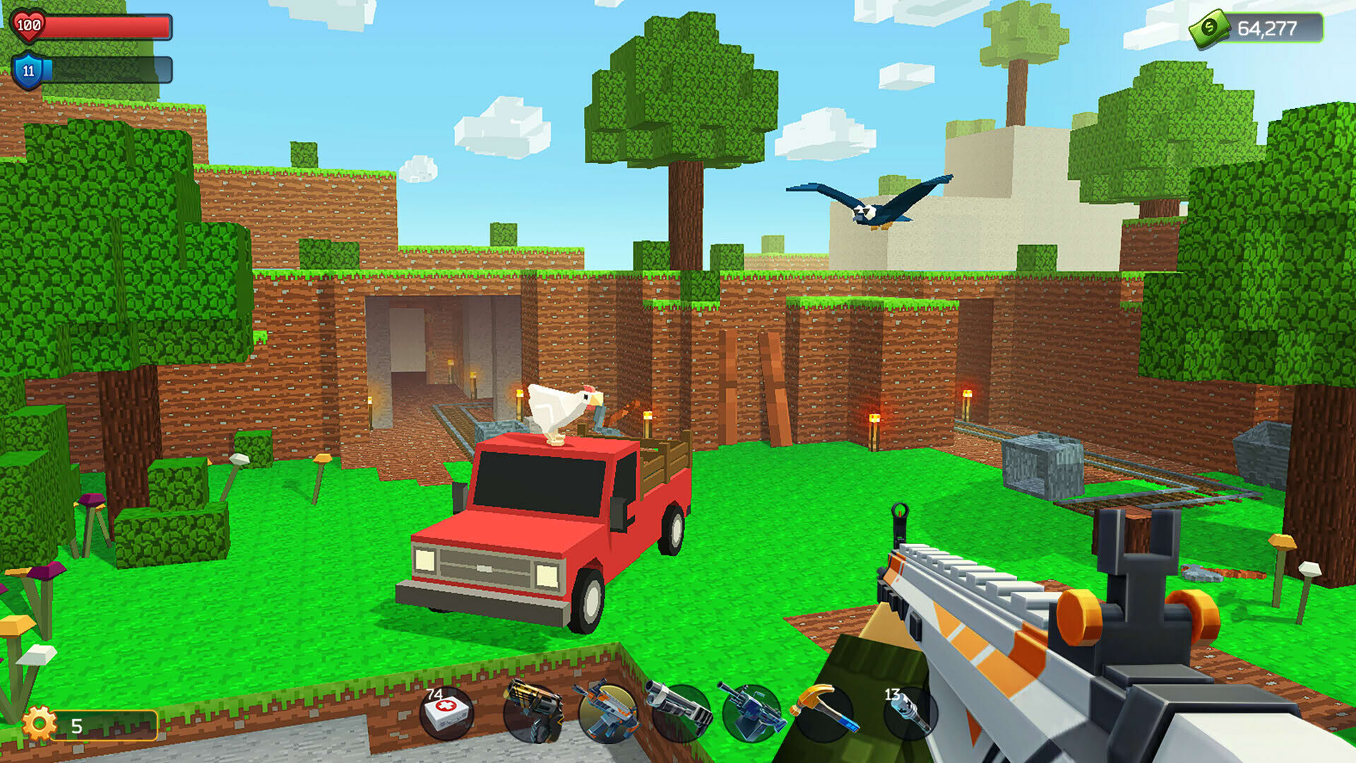 Screenshot for Pixel Combat: Zombie Shooter