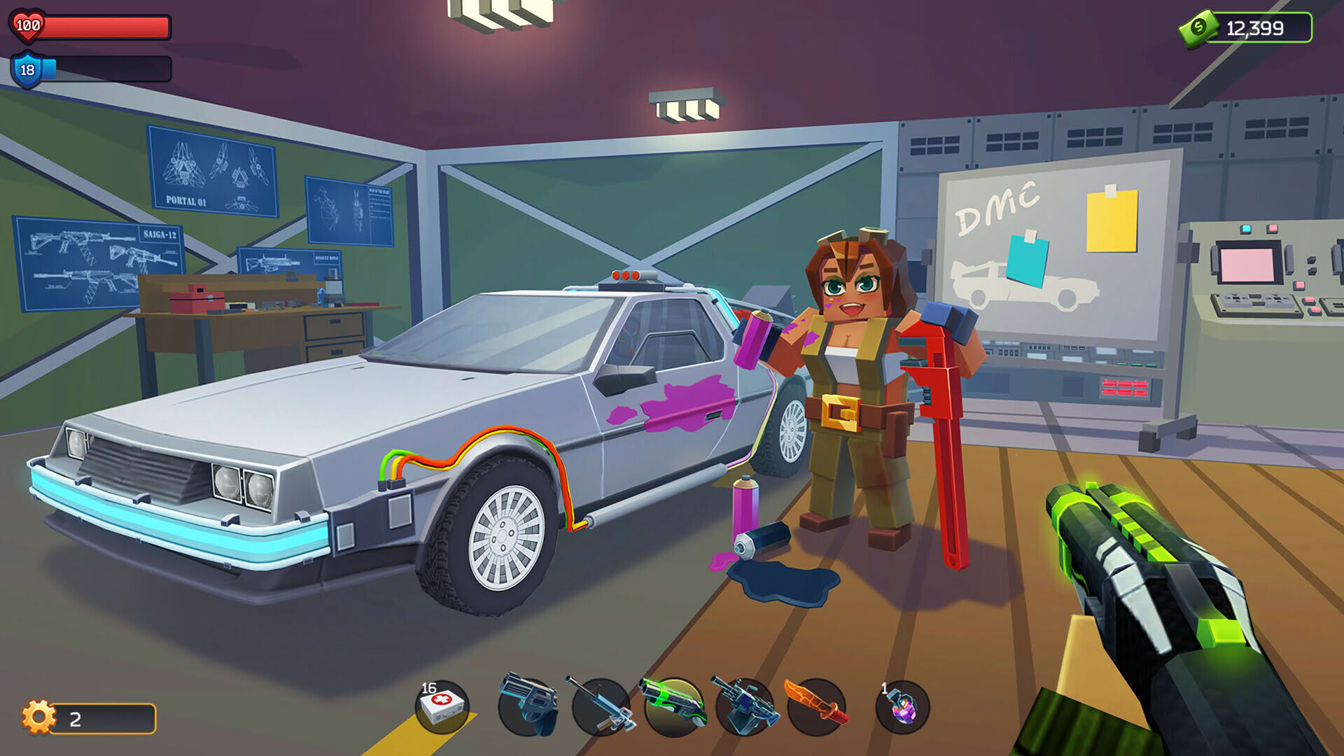Screenshot for Pixel Combat: Zombie Shooter