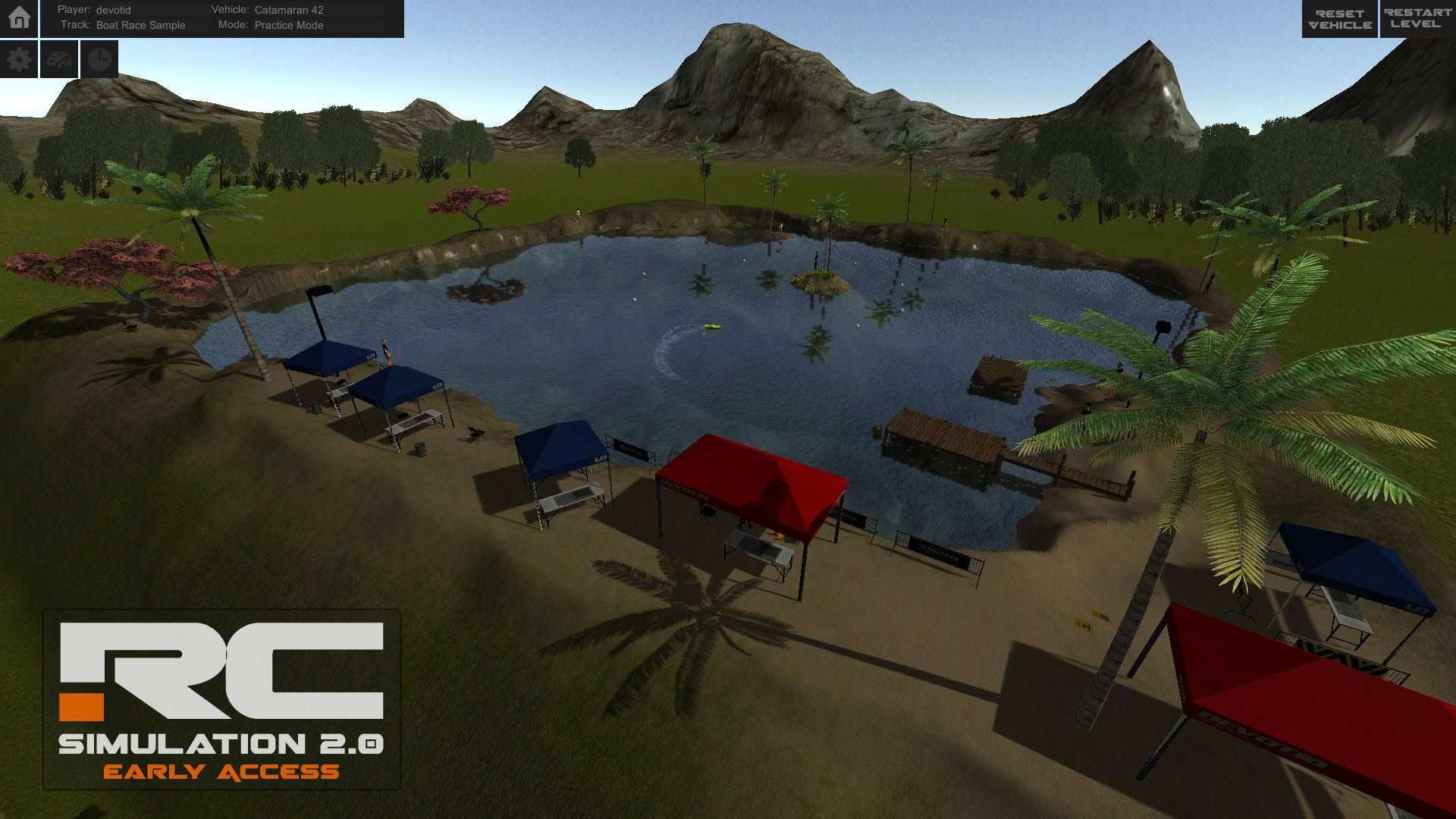 Screenshot for RC Simulation 2.0