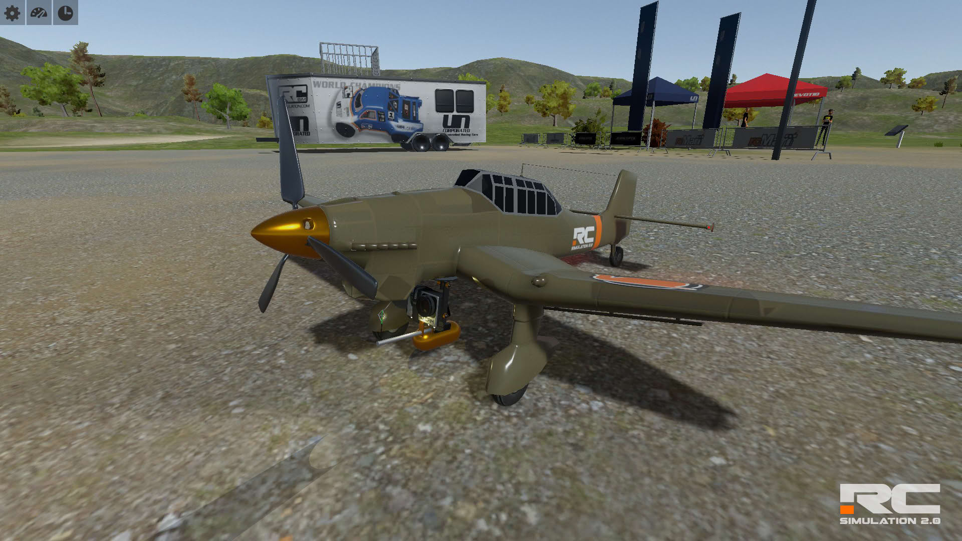 Screenshot for RC Simulation 2.0