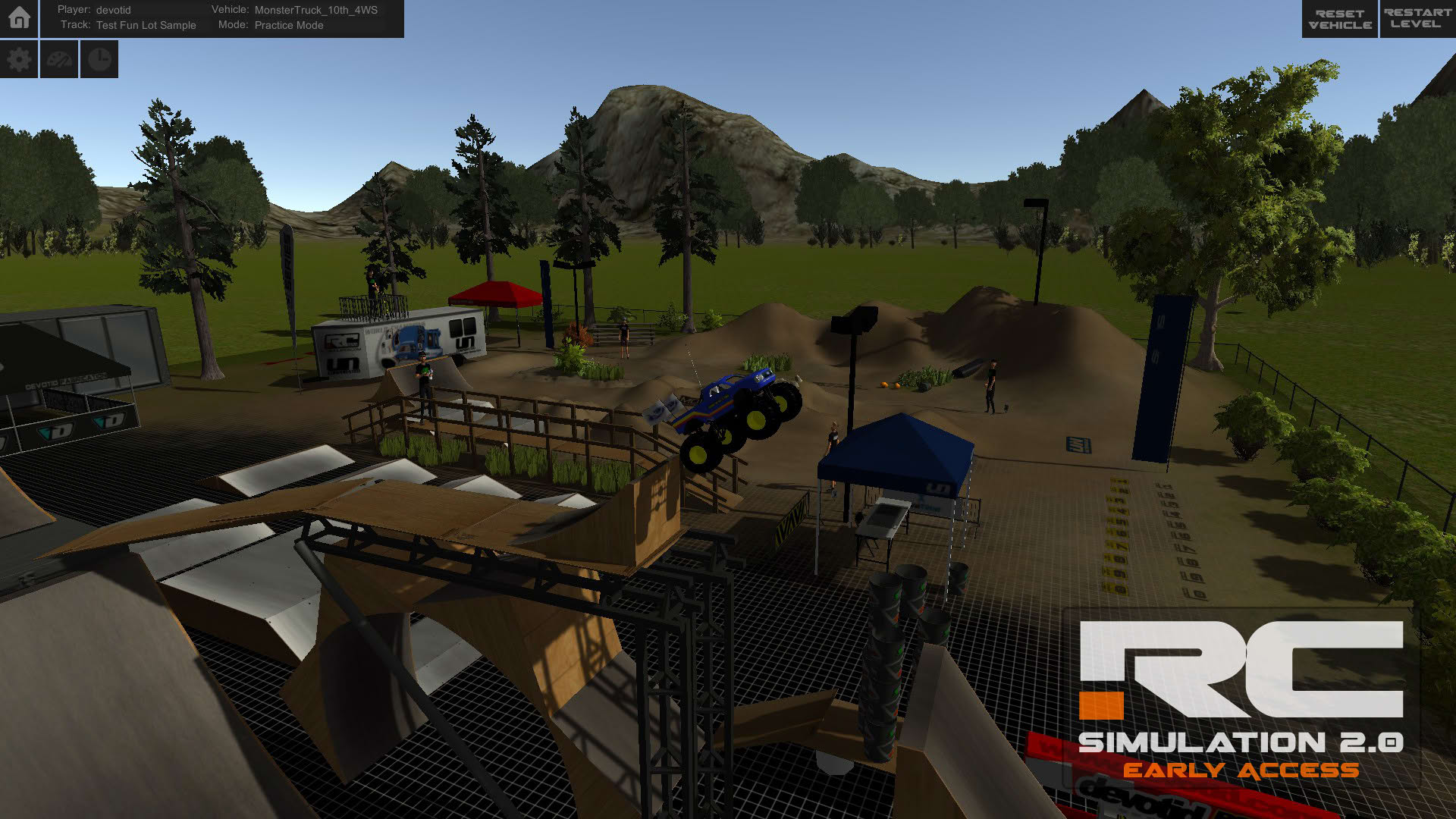 Screenshot for RC Simulation 2.0