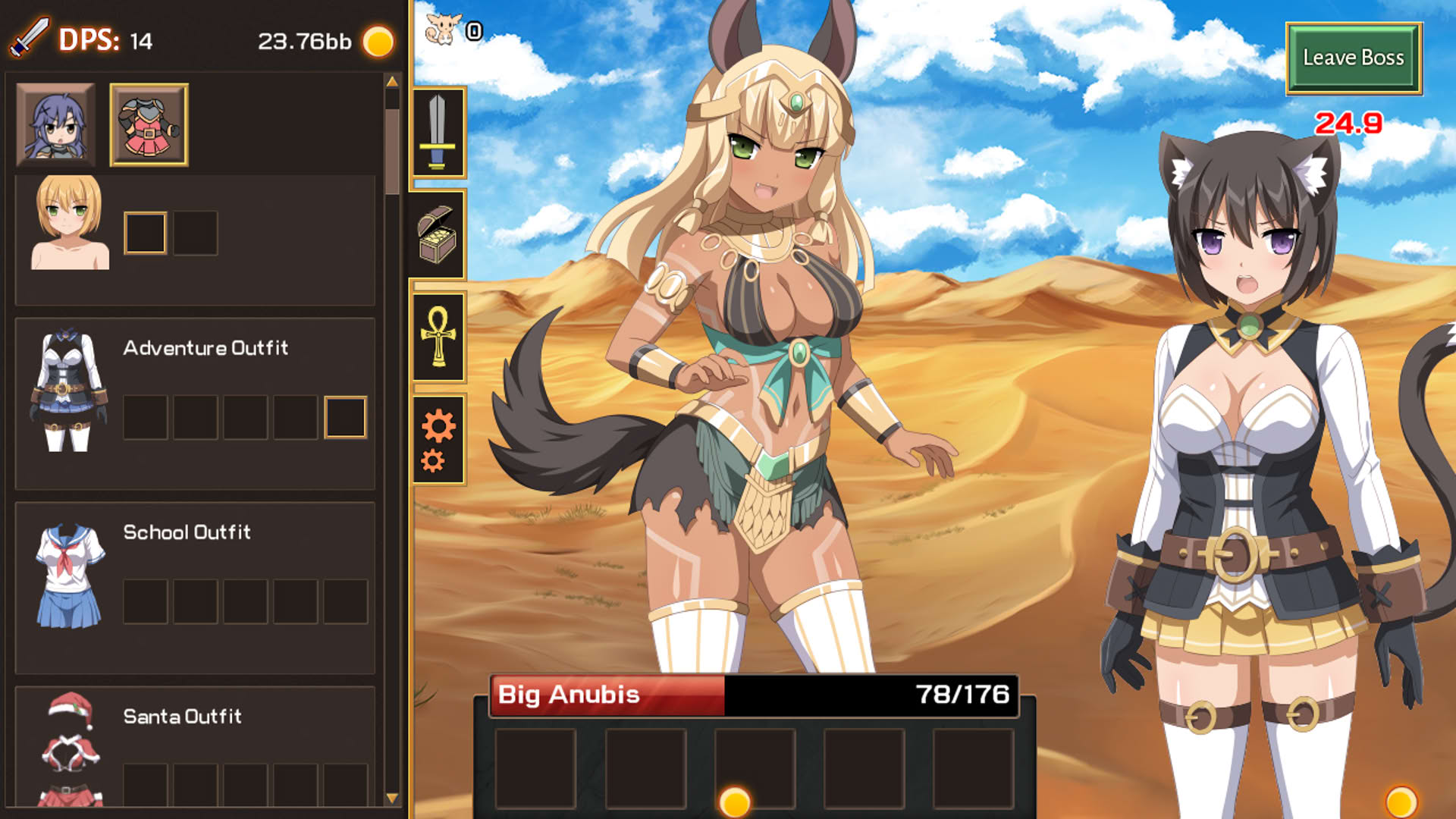 Screenshot for Sakura Clicker