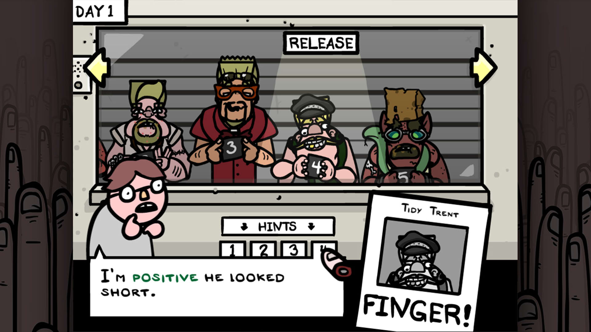 Screenshot for Fingered