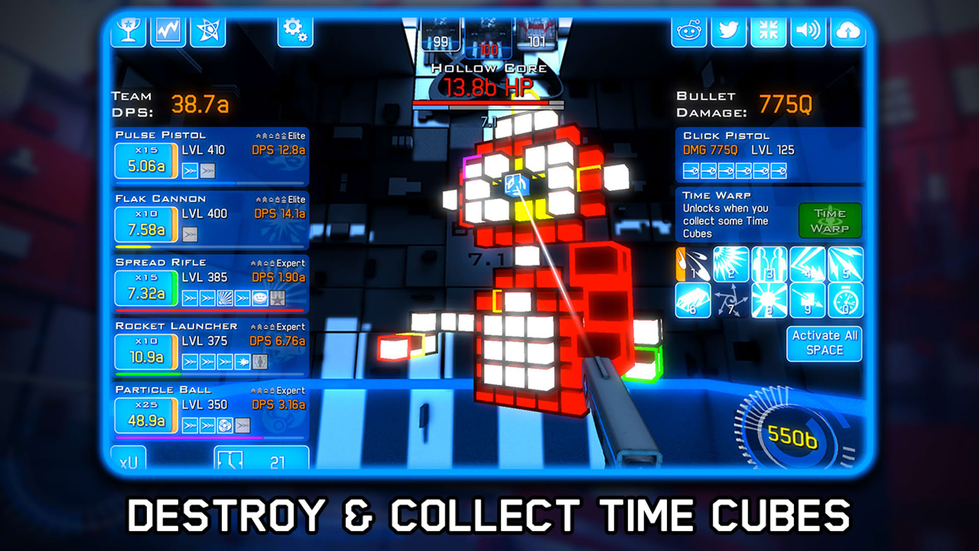 Screenshot for Time Clickers