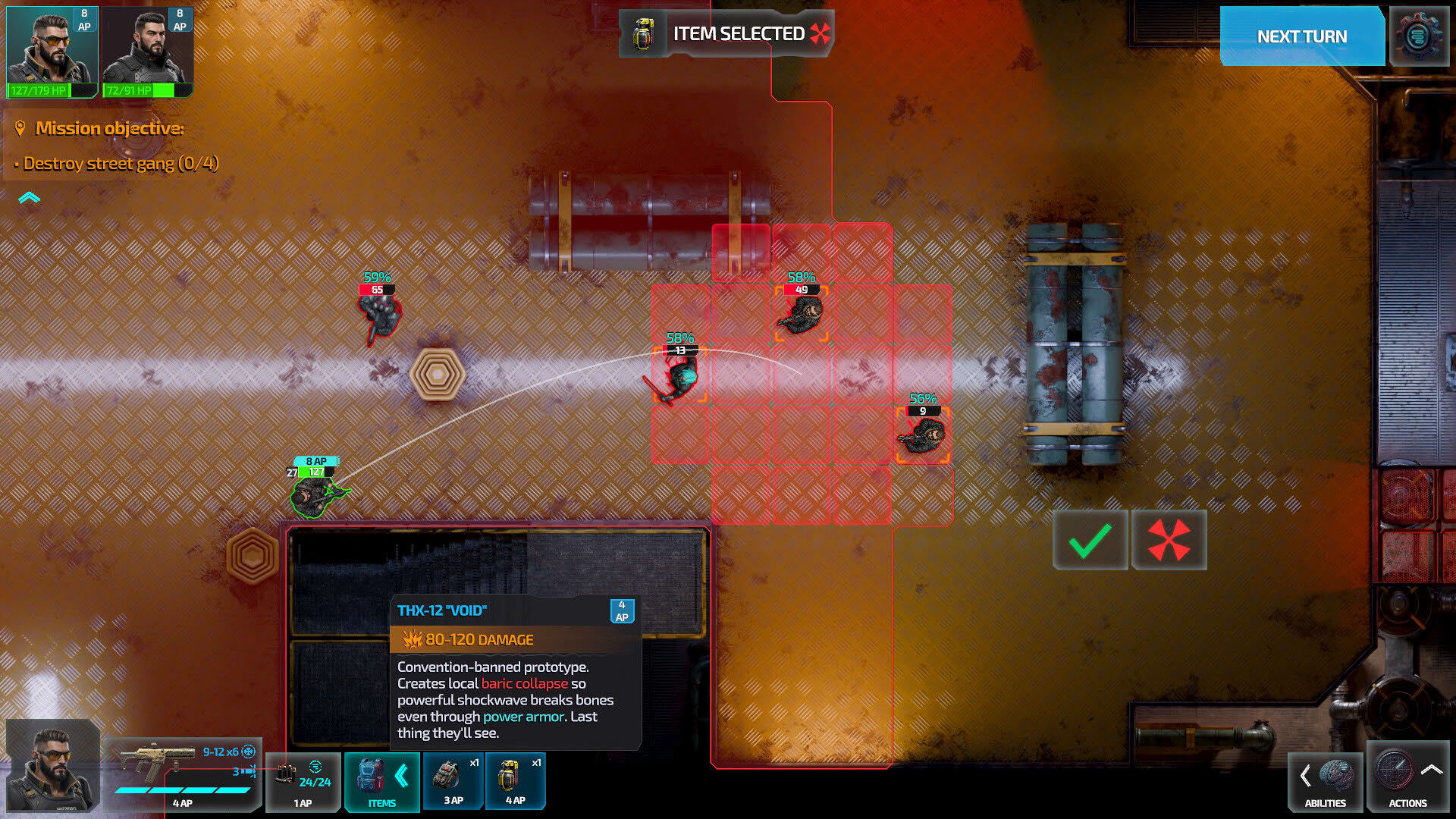 Screenshot for Humanity Echo: Cyberpunk Tactical RPG