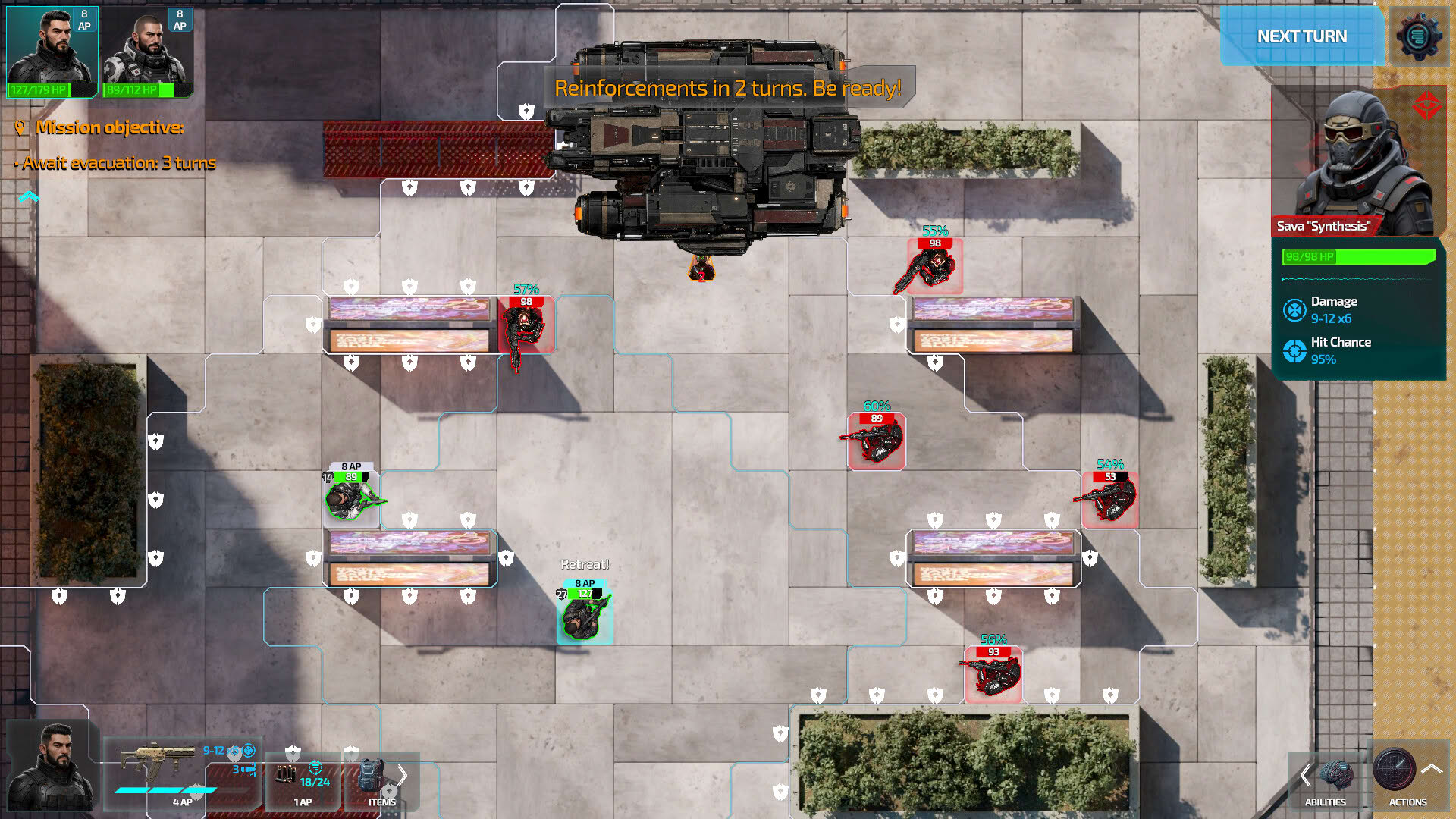 Screenshot for Humanity Echo: Cyberpunk Tactical RPG