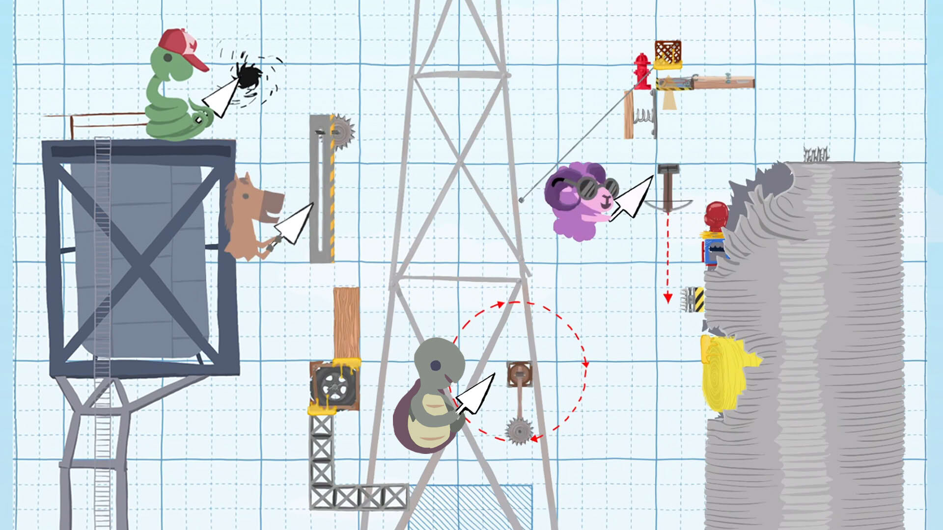 Screenshot for Ultimate Chicken Horse