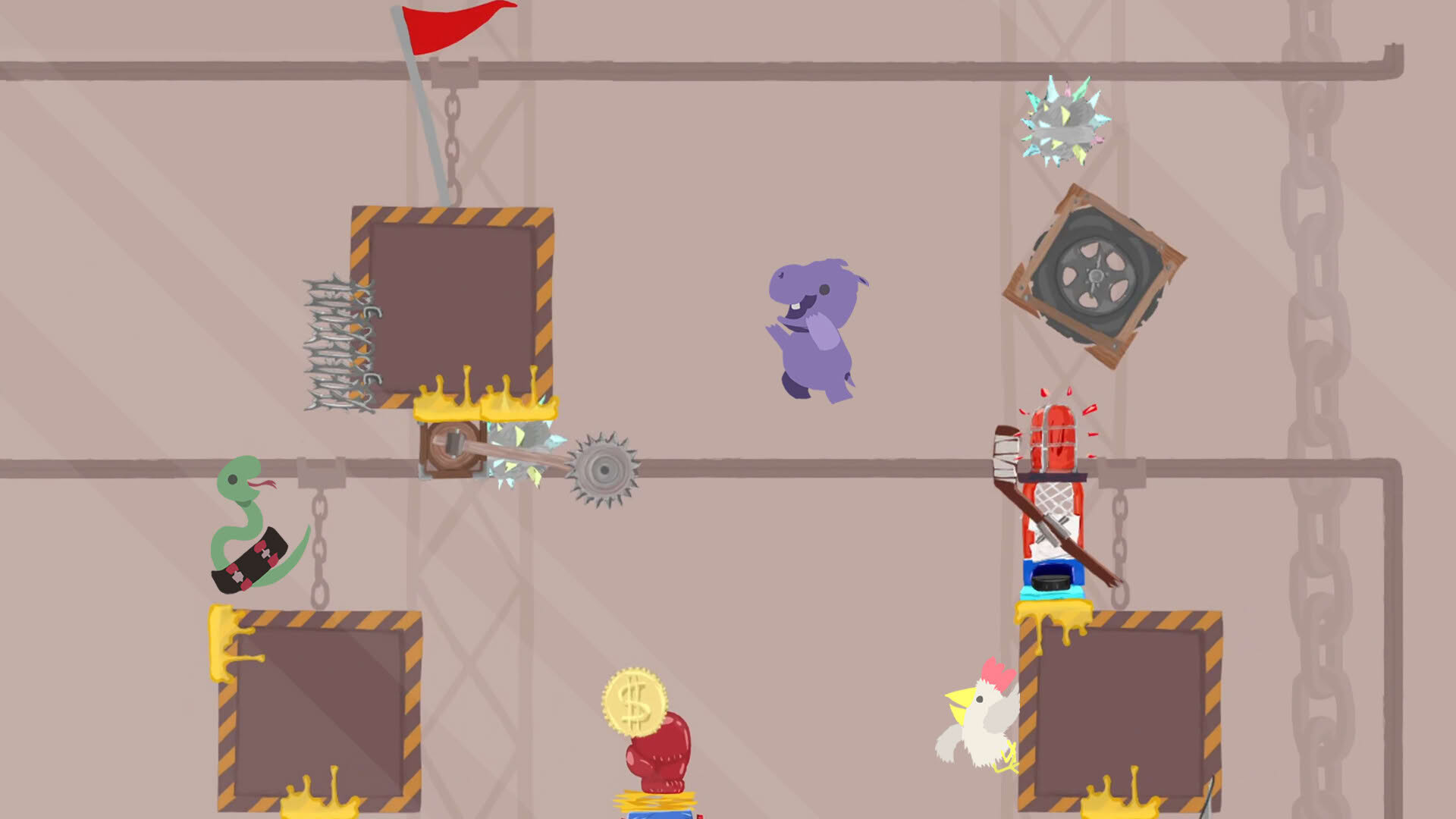 Screenshot for Ultimate Chicken Horse