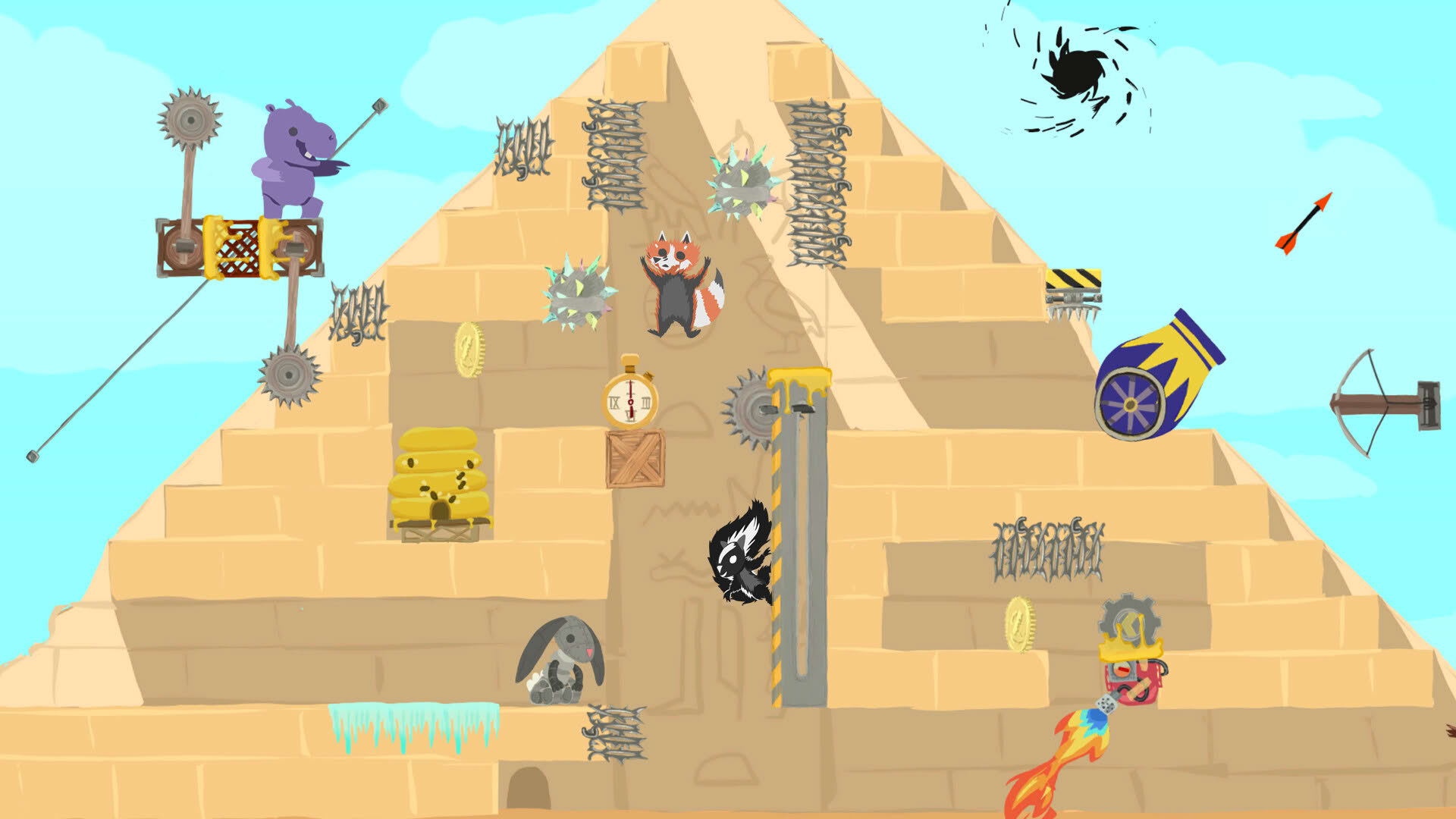 Screenshot for Ultimate Chicken Horse