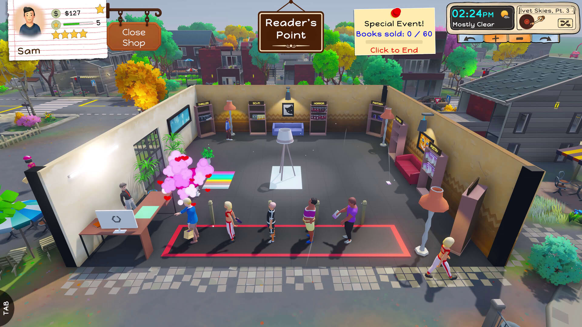 Screenshot for My Bookshop Dreams